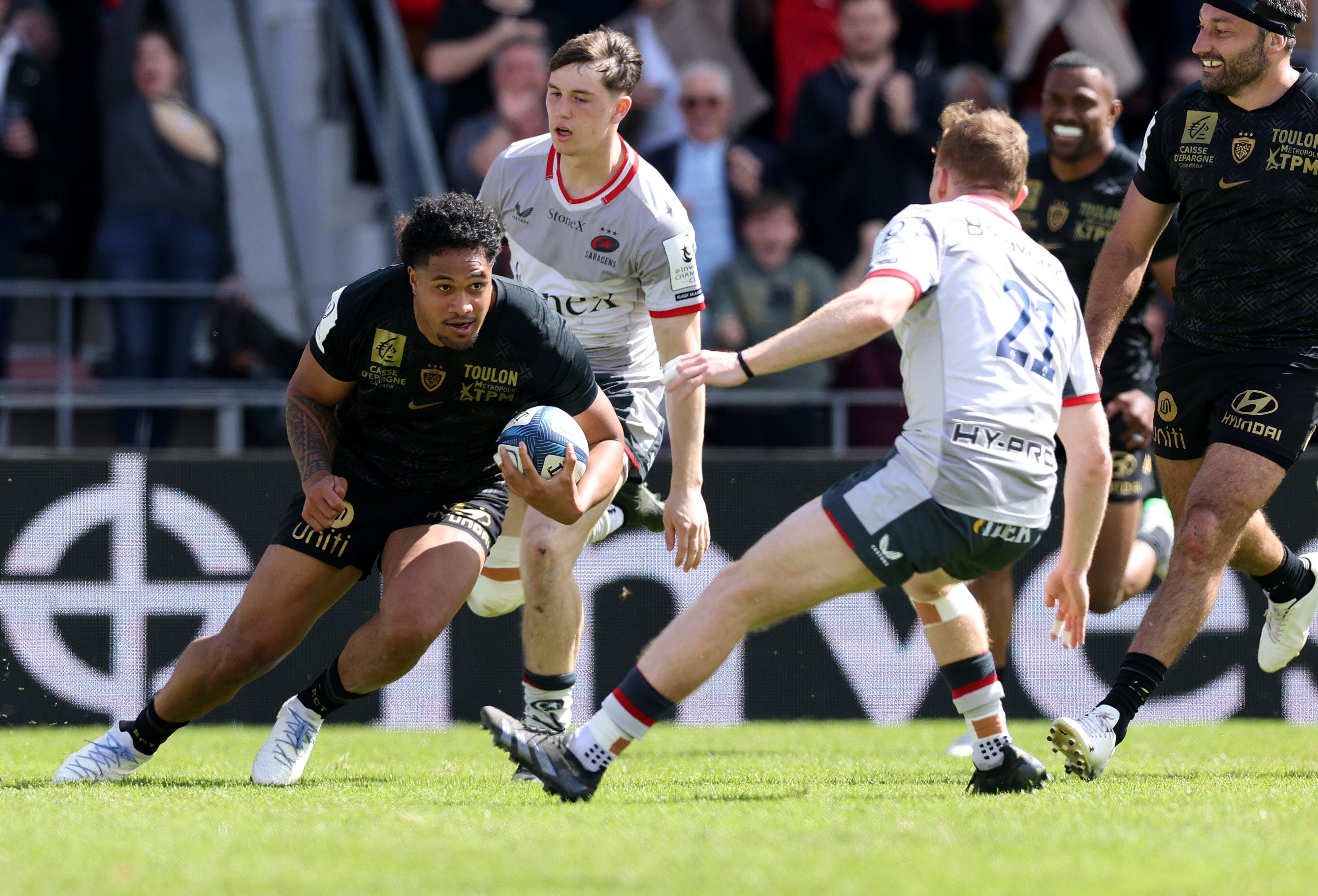 Leicester Fainga'anuku spent two seasons with Toulon