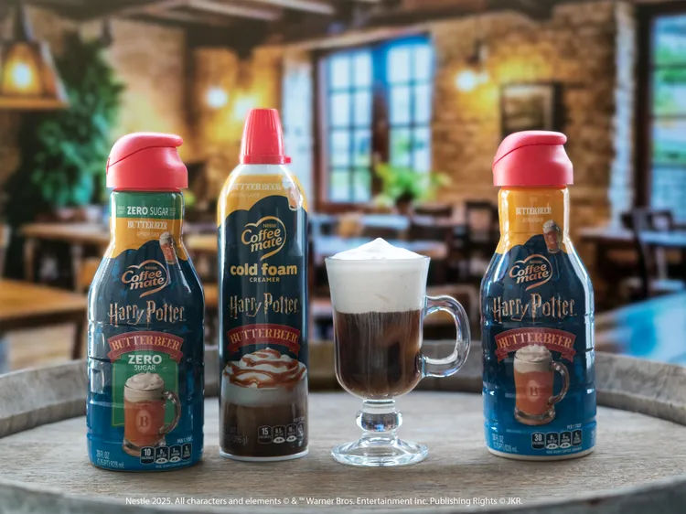 The Butterbeer-flavored products will be available nationwide in January