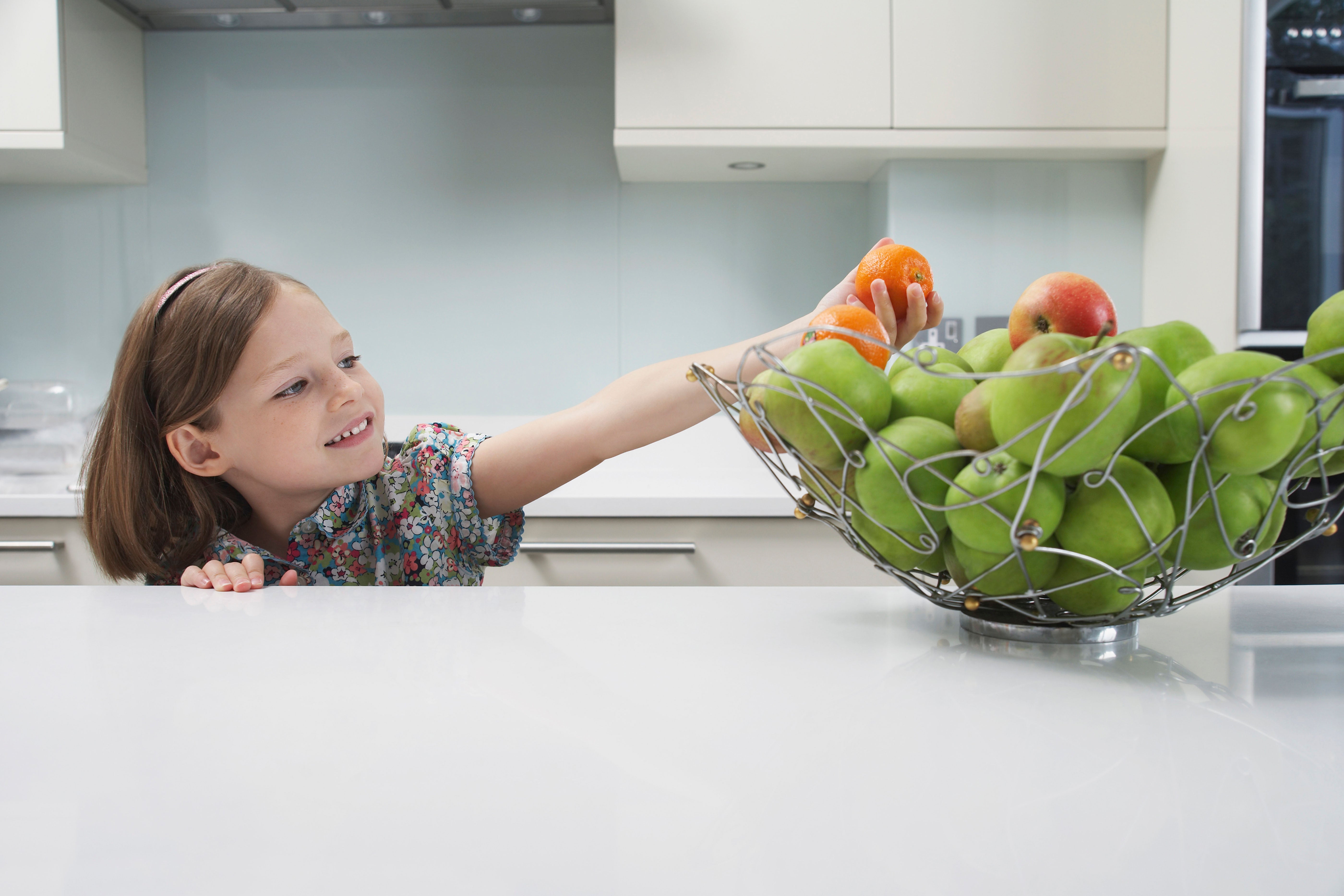 Eating healthy food should be encouraged from a young age