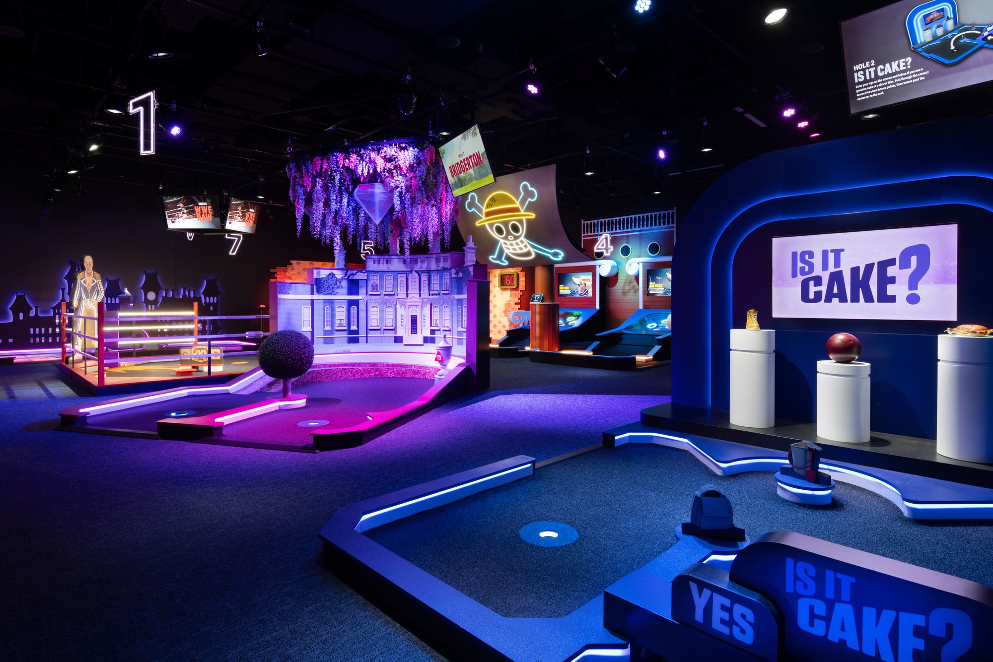 There are both free and paid activities inside the park for fans to take part in