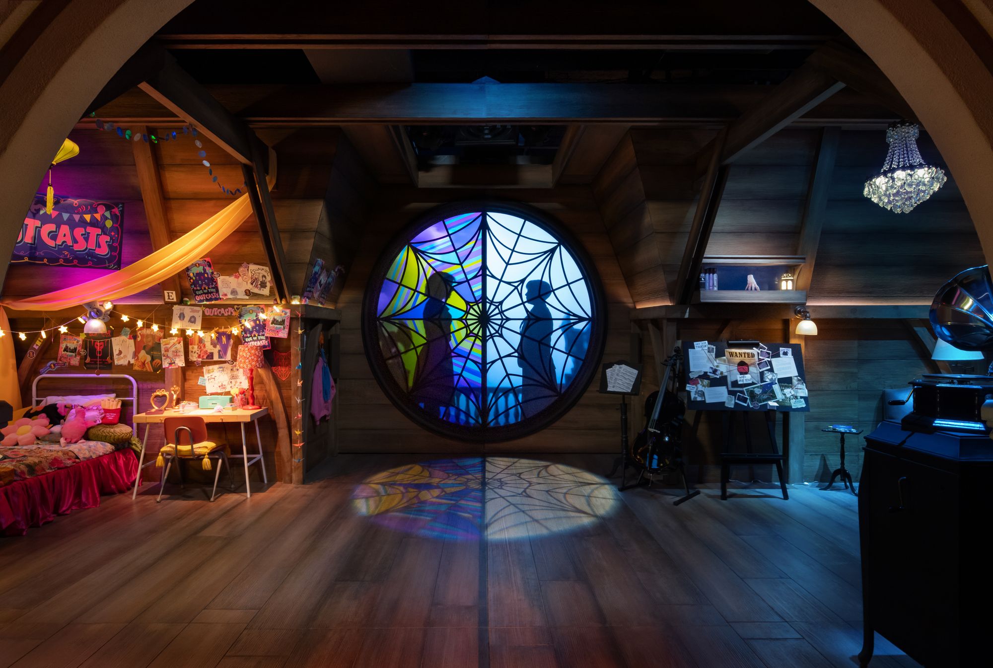 Fans can find experiences themed to their favorite shows, including Wednesday