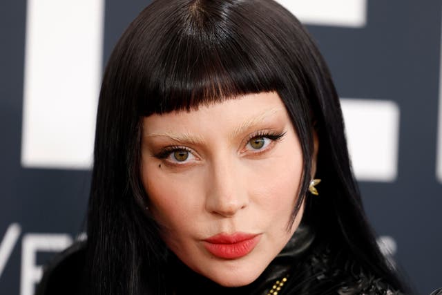 <p>Lady Gaga attending the Grammy Awards in February 2025 </p>