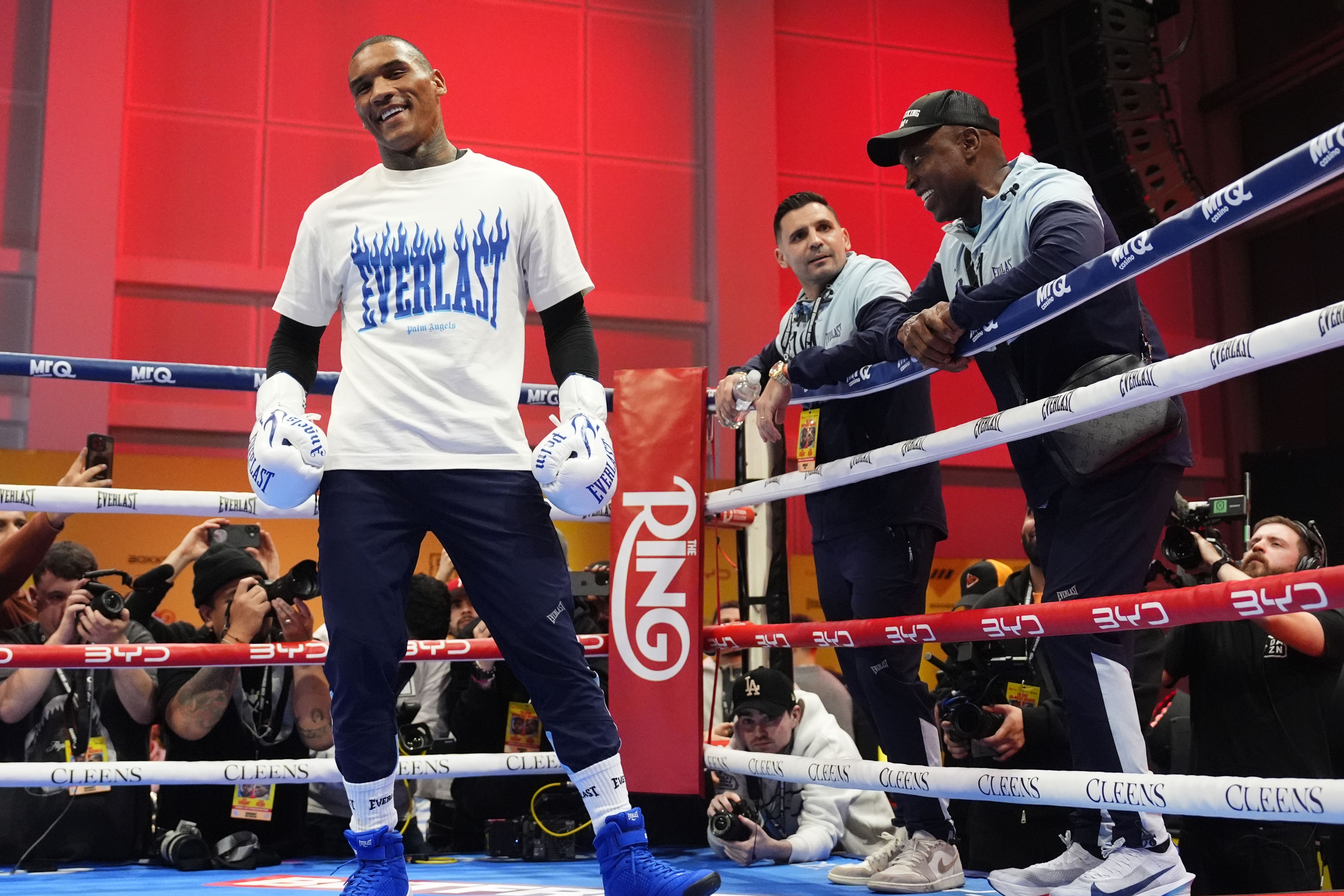 Conor Benn plánuje po tomto víkendu přejít zpět do welterové váhy (Nick Potts/PA)