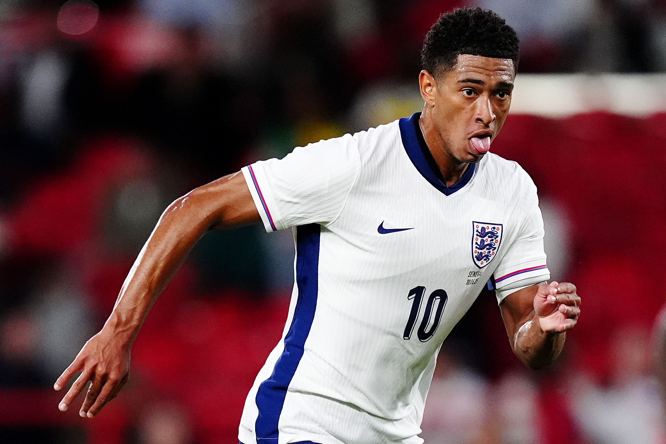 Jude Bellingham has been left out of England’s starting line-up (Mike Egerton/PA)