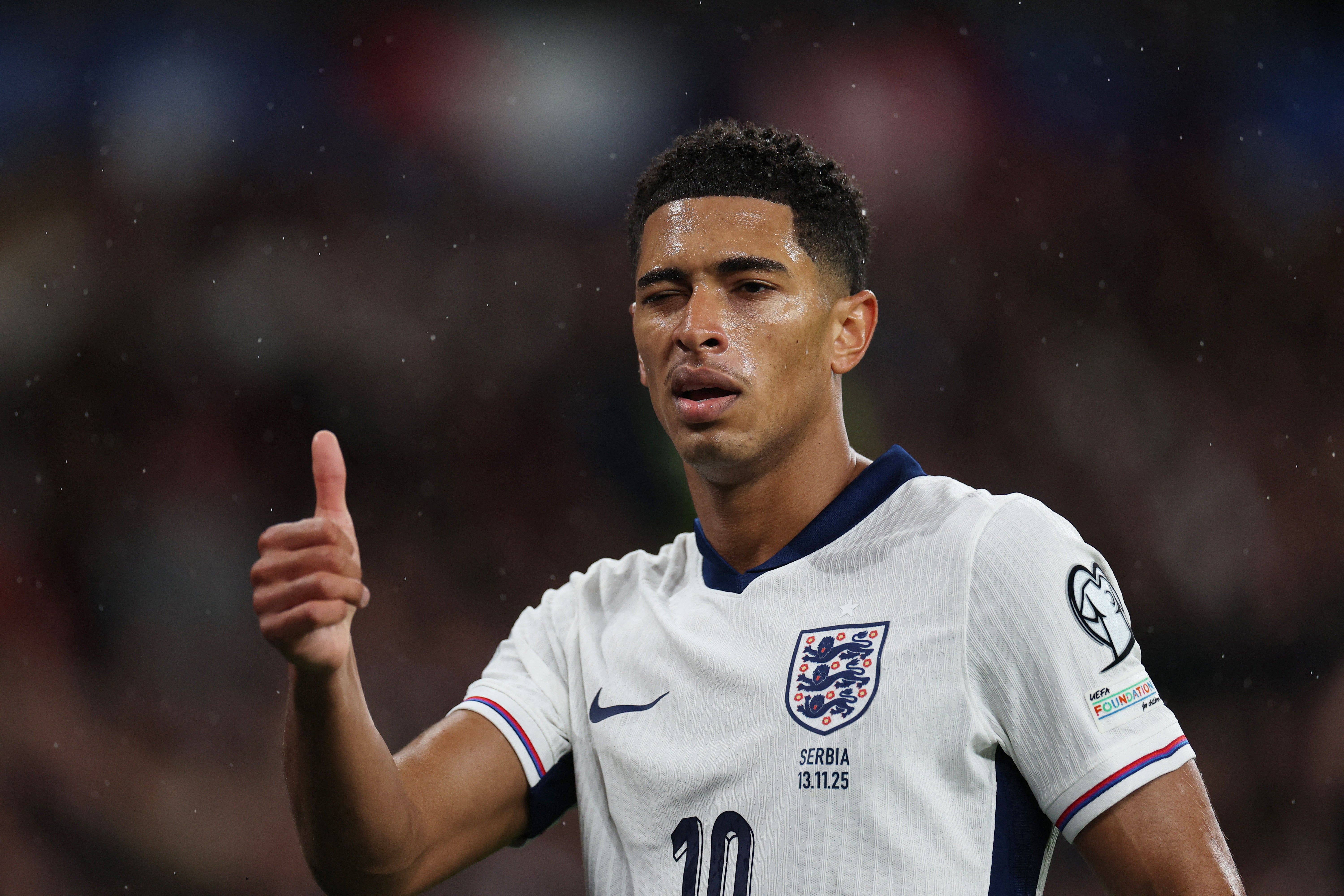 Jude Bellingham will hope to return to the starting line-up on Sunday