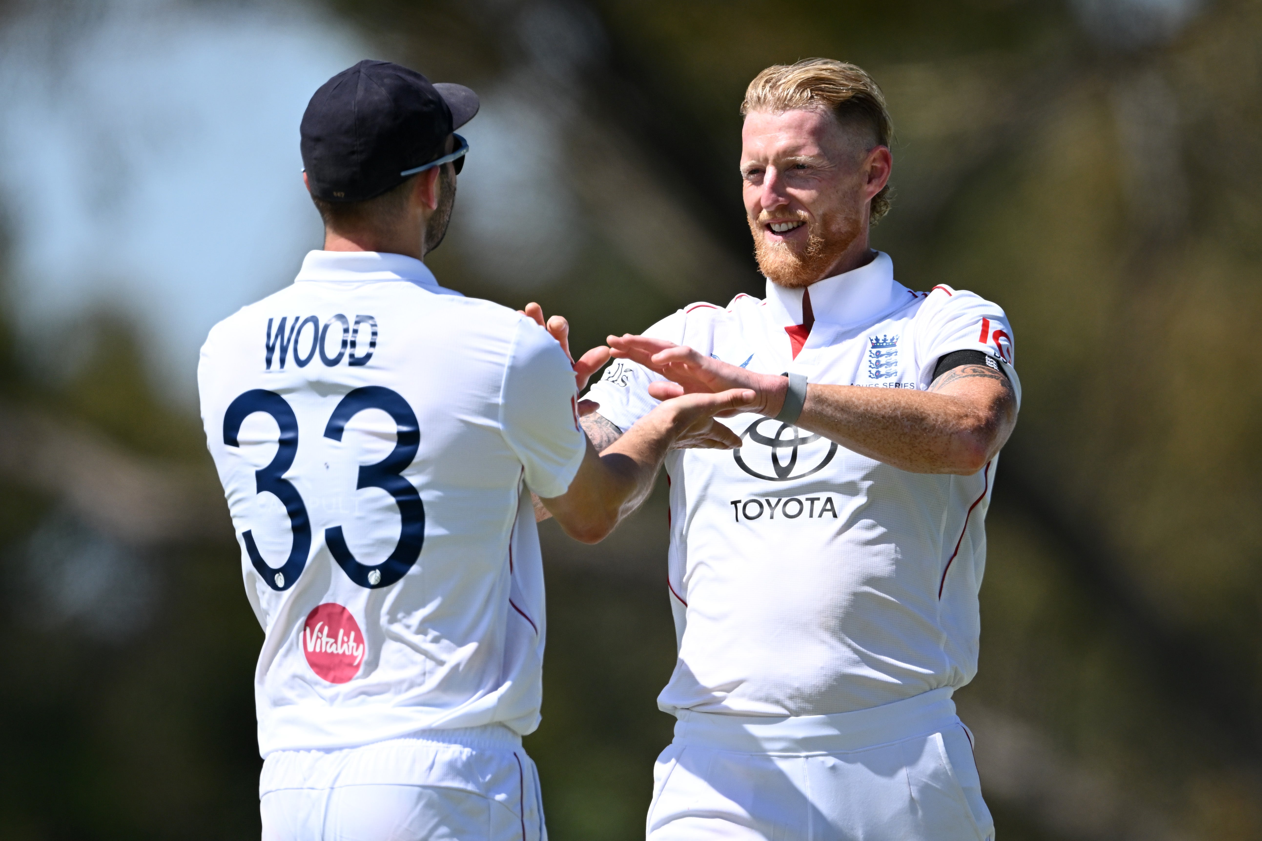 Ben Stokes took four wickets in England’s Ashes warm-up