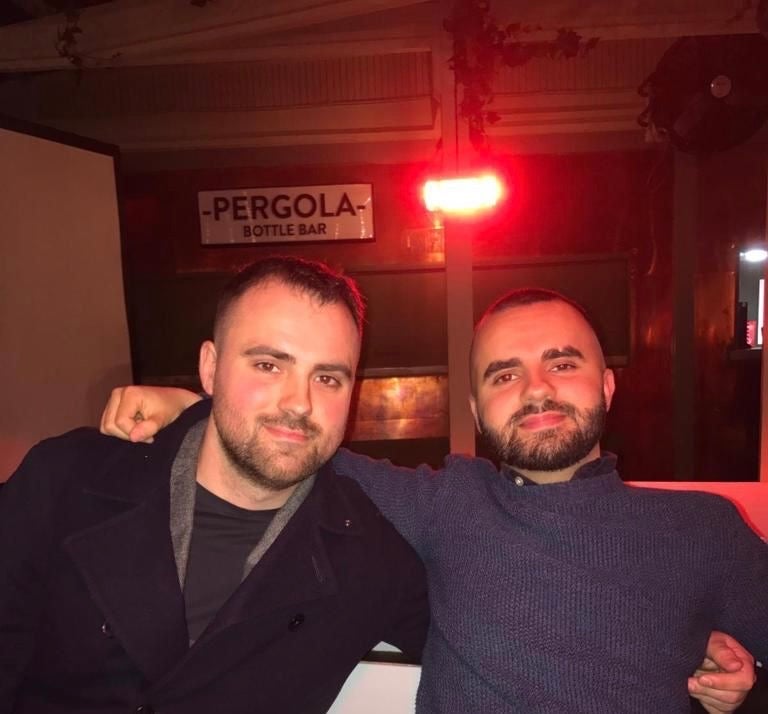 Jed Pomeroy (right) found the death of his best friend Luca Quinn (left) incredibly hard, because the cause of his death was unexplained