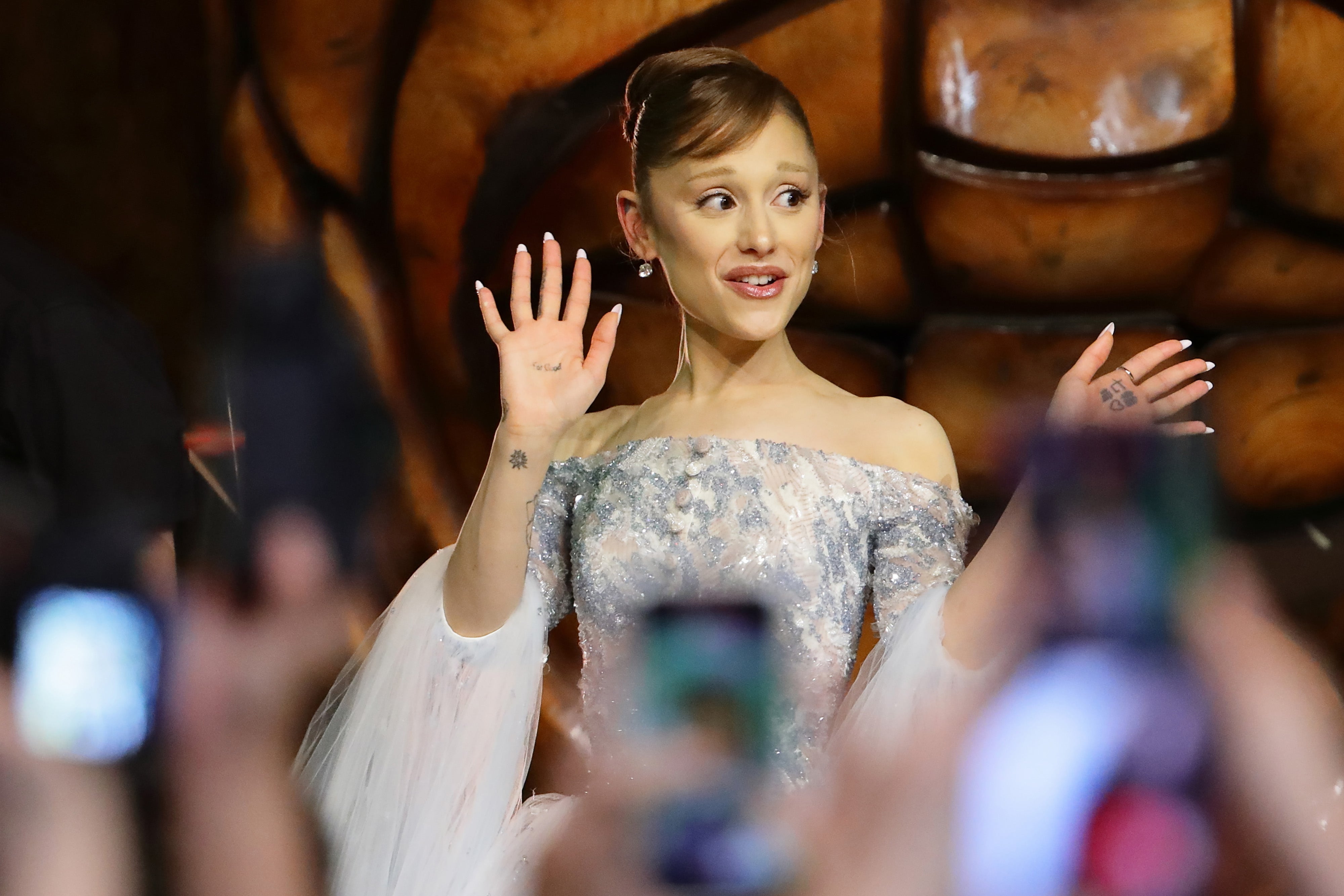 Ariana Grande has yet to comment publicly on the incident at the ‘Wicked: For Good’ premiere in Singapore