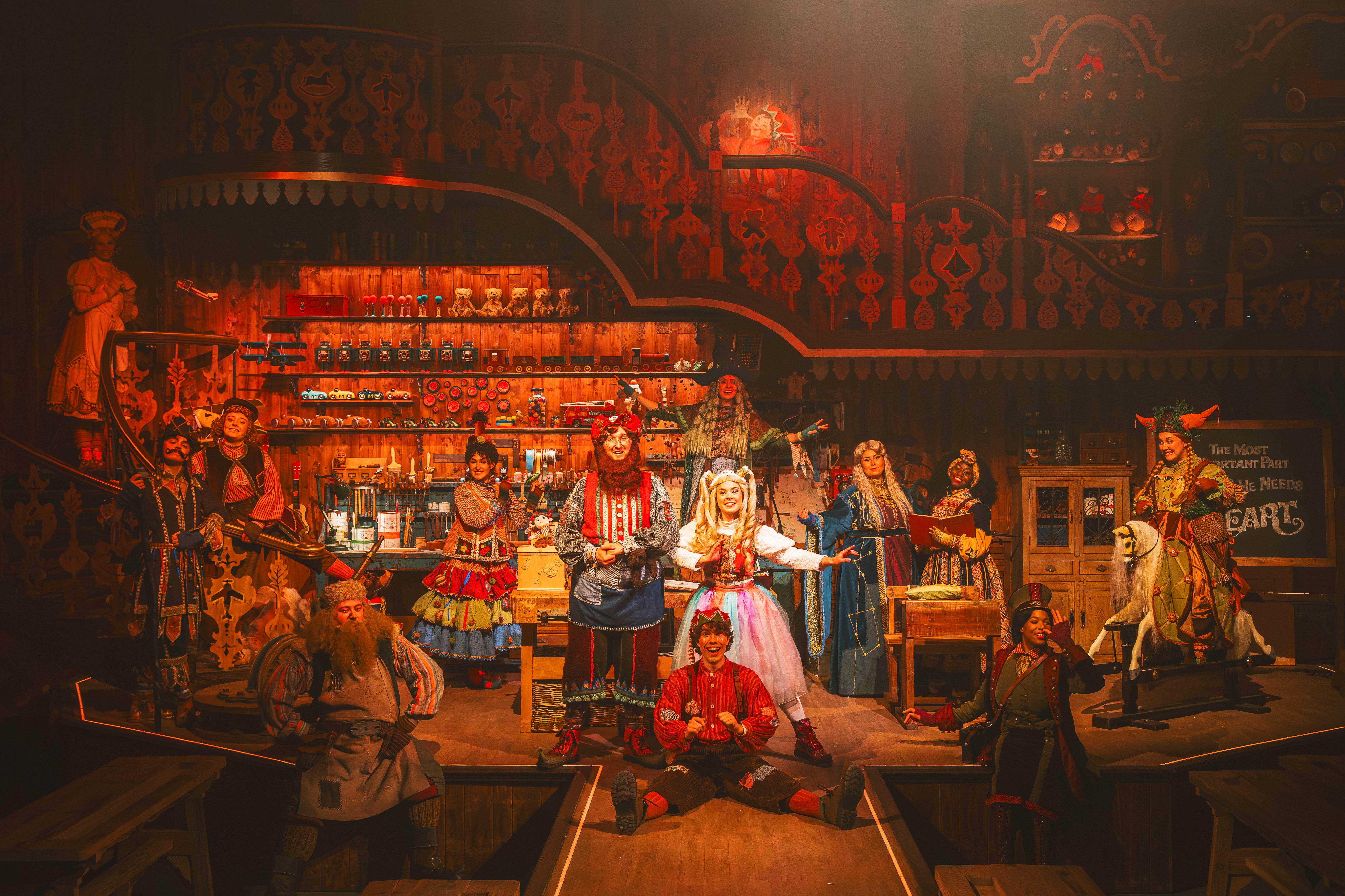 The festive event is a four-hour immersive theatre experience