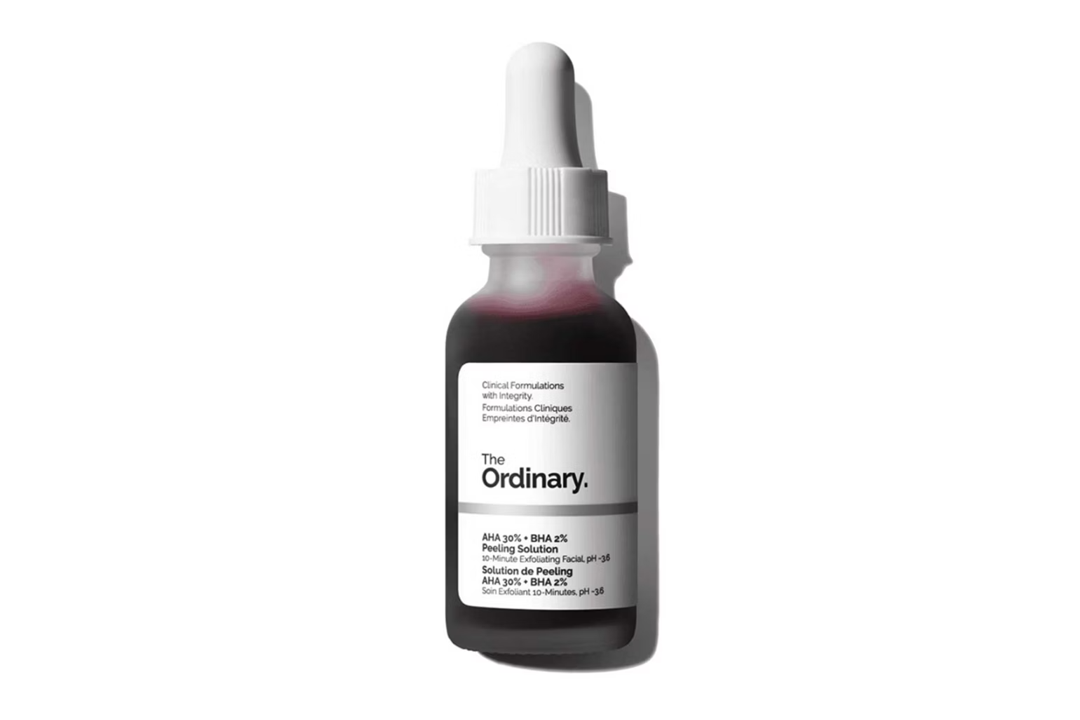 Best chemical peel IndyBest review The Ordinary AHA 30% + BHA 2% Peeling Solution