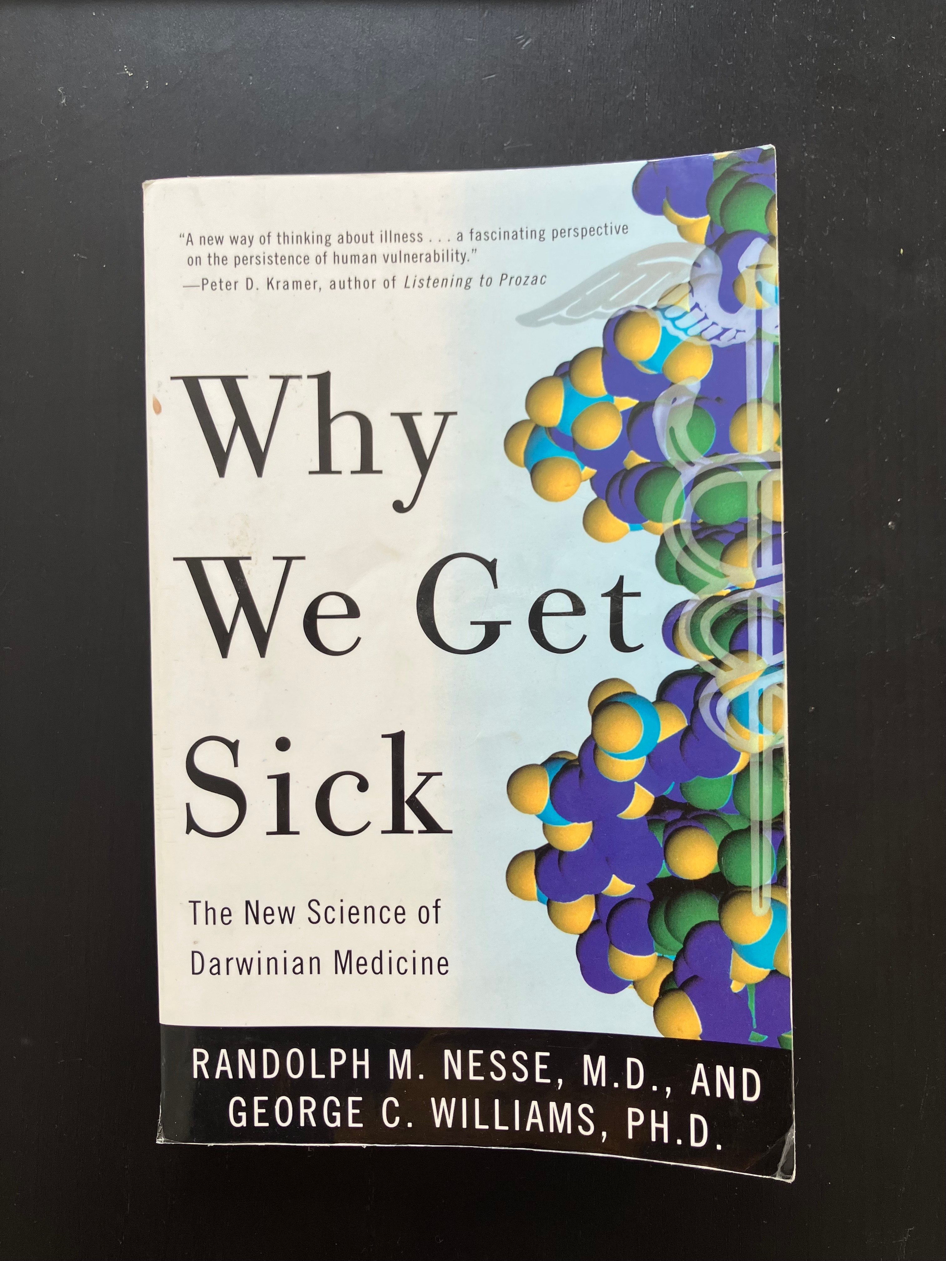 In 2017, Epstein bought a copy of "Why We Get Sick: The New Science of Darwinian Medicine."