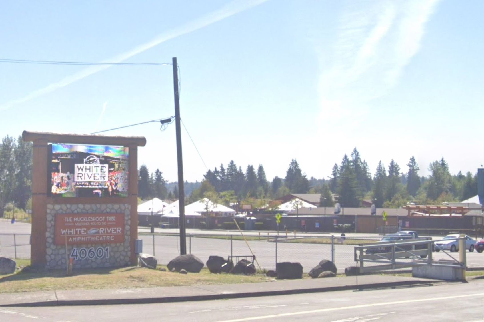 The killer punch was thrown at the White River Amphitheatre in Auburn, Washington