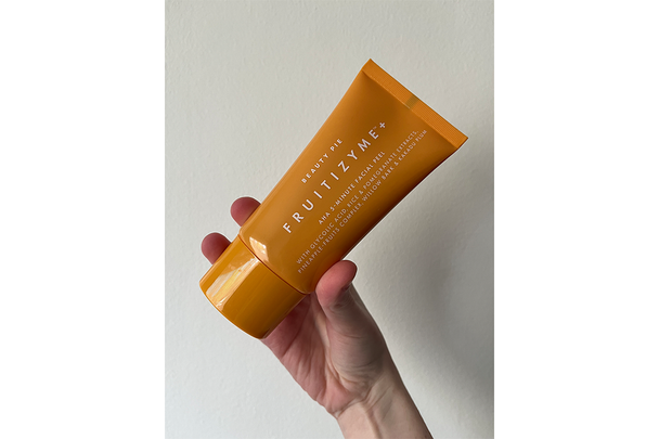 Best chemical peel Indybest review Beauty Pie fruitizyme + AHA 5-minute miracle facial peel