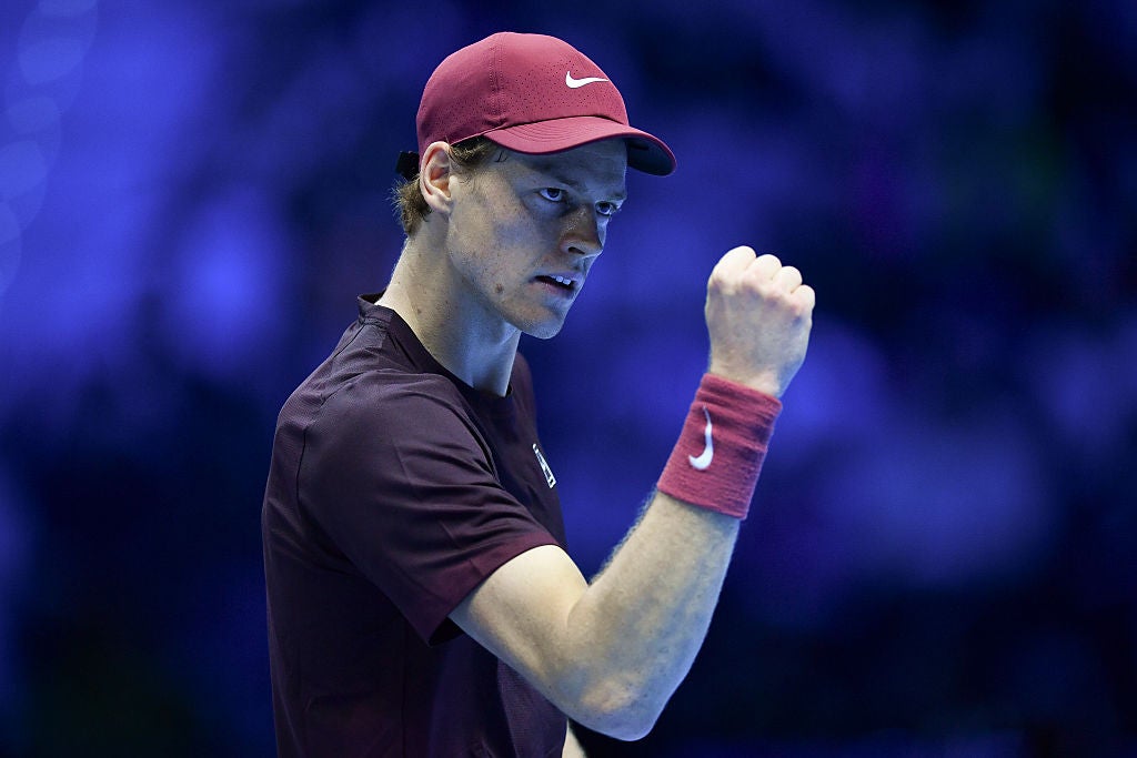 Sinner has now won eight straight matches at the ATP Finals without dropping a set
