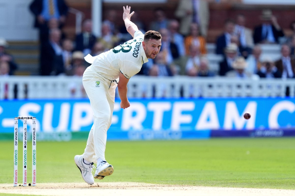 Josh Hazlewood ruled out for first Ashes Test in huge blow for Australia as England given Mark Wood boost