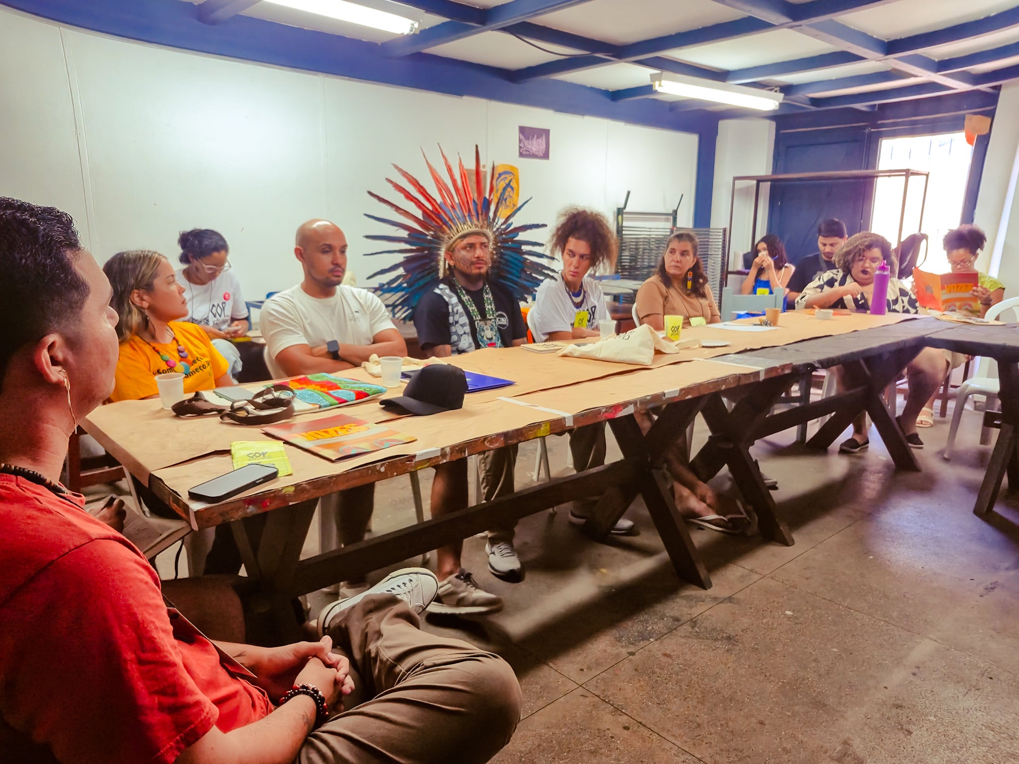 Jean and Ruth are among the organisers of the Cop de Baixadas, which gives local communities a forum to discuss climate issues