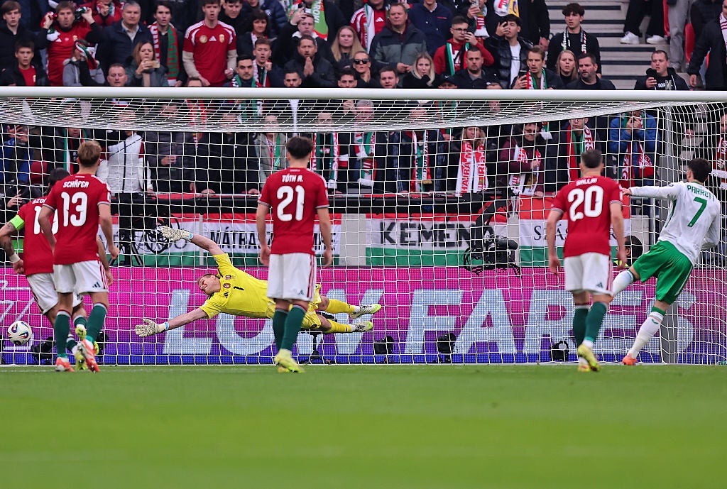 Parrott levelled from the spot to restore Ireland’s hopes