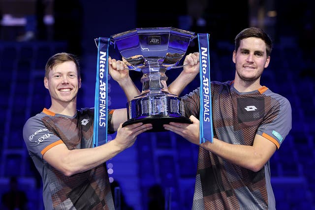 <p>Harri Heliovaara and Henry Patten triumphed at the year-end ATP Finals</p>