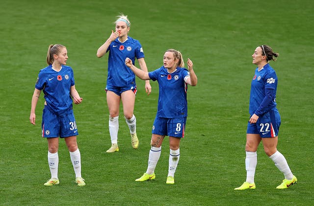 <p>Chelsea currently sit second in the WSL after nine matches</p>