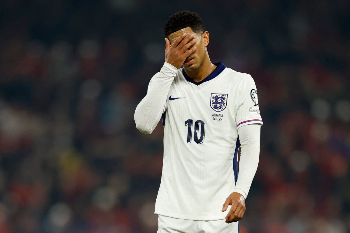 Image for Albania vs England live: Latest score and updates from World Cup 2026 qualifier