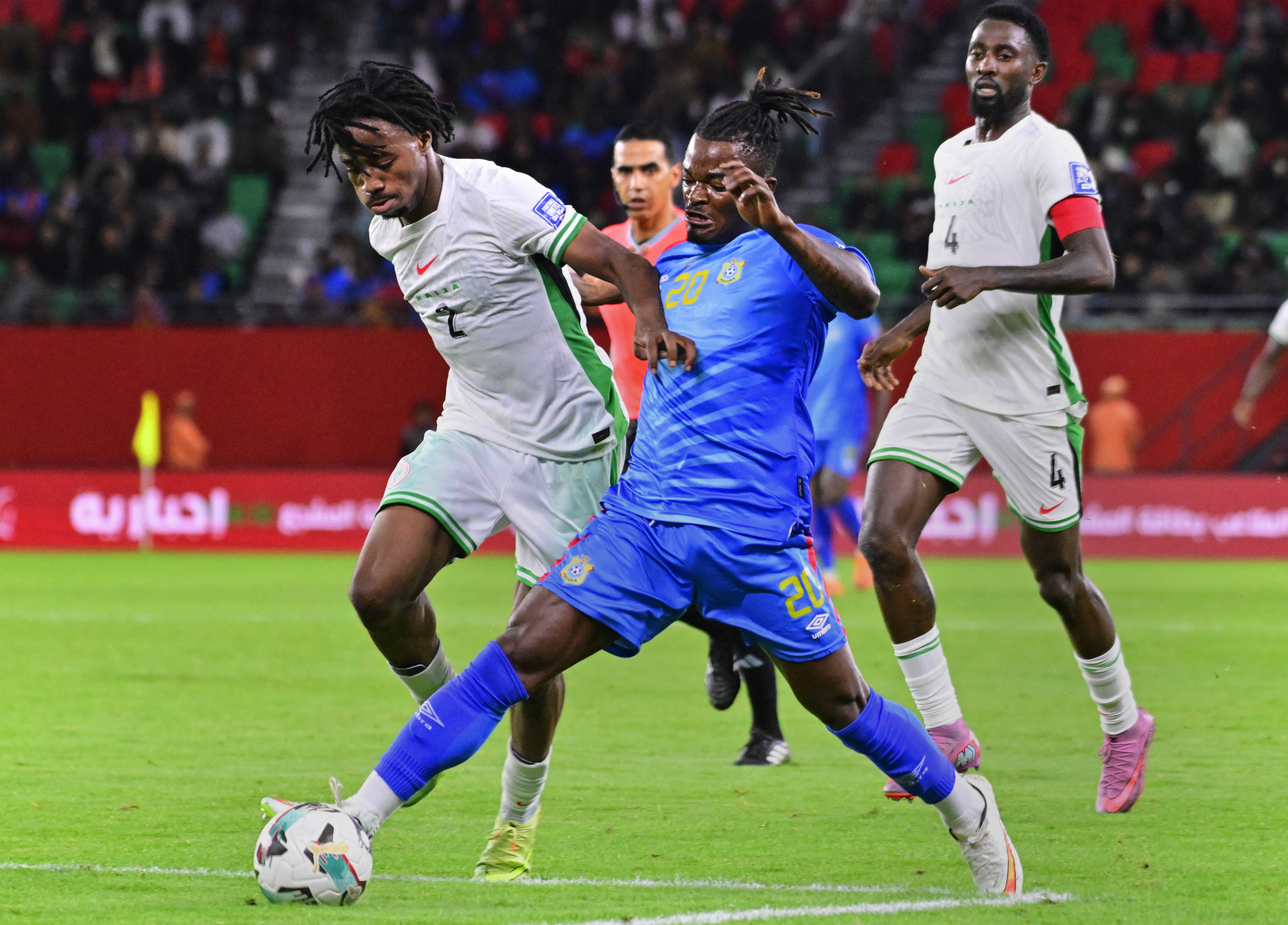 Nigeria will not be at next year’s World Cup after losing to DR Congo on Sunday