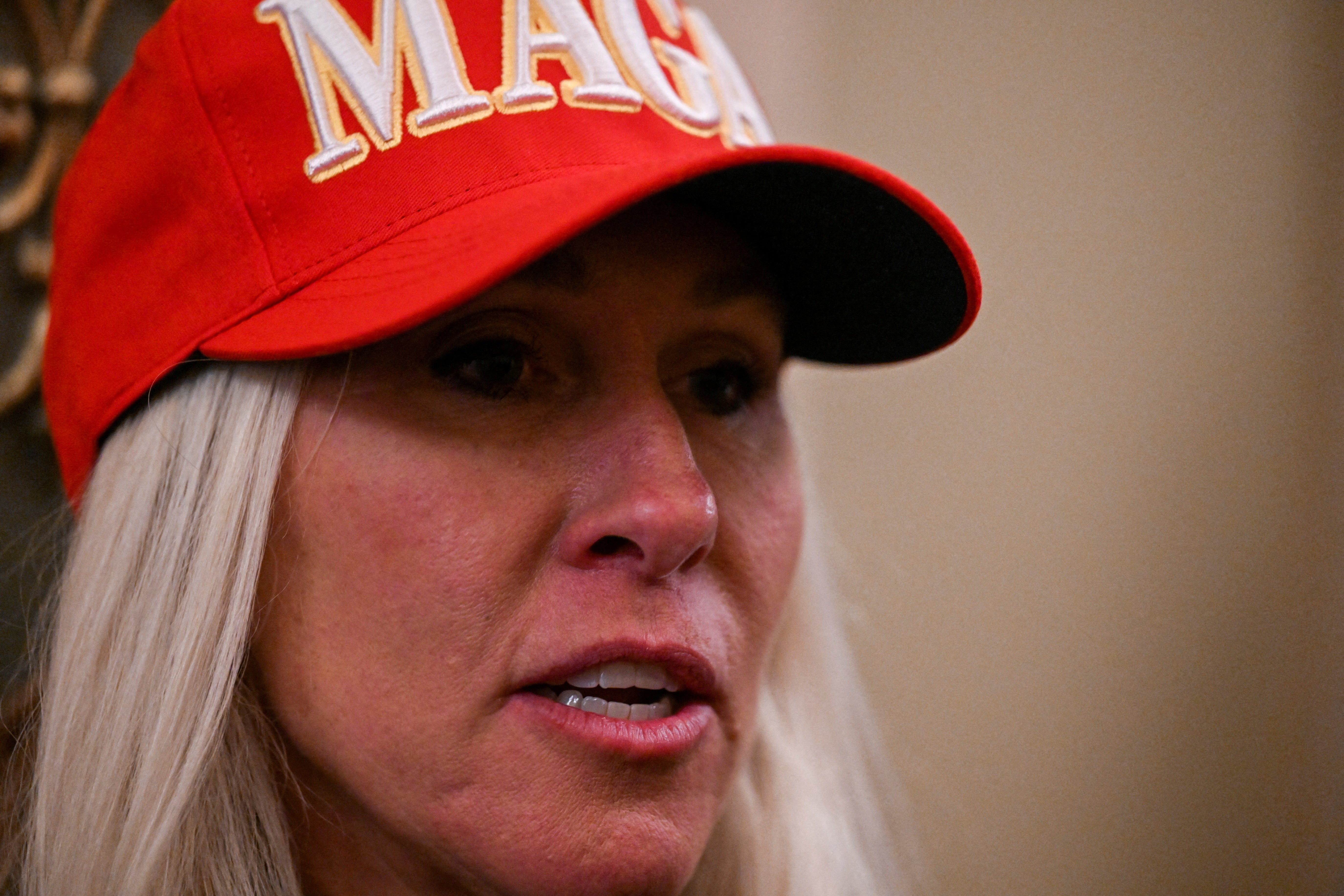 Rep. Marjorie Taylor Greene has made clear that her differences with the White House extend past Jeffrey Epstein