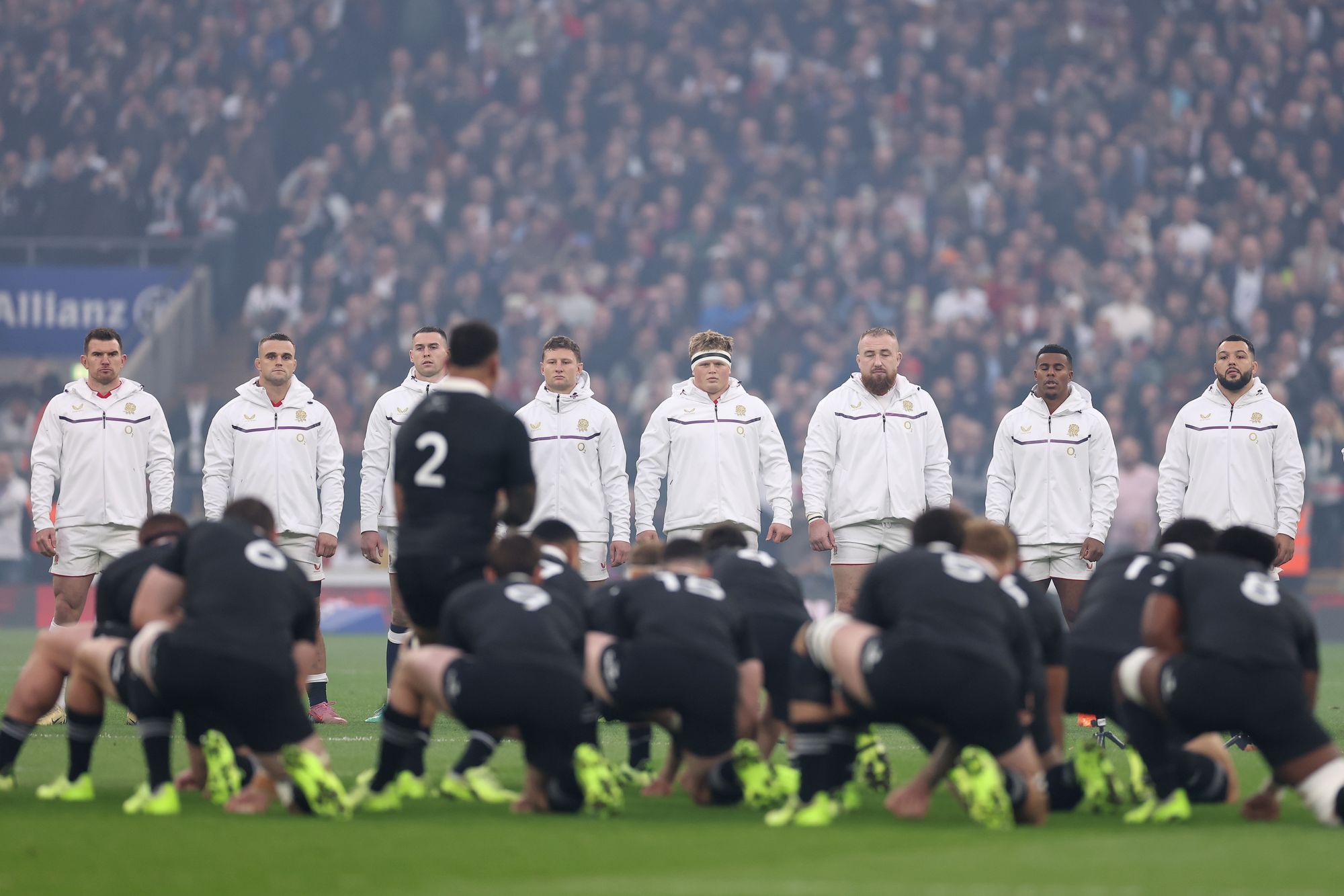 England's response to the haka showed their attitude