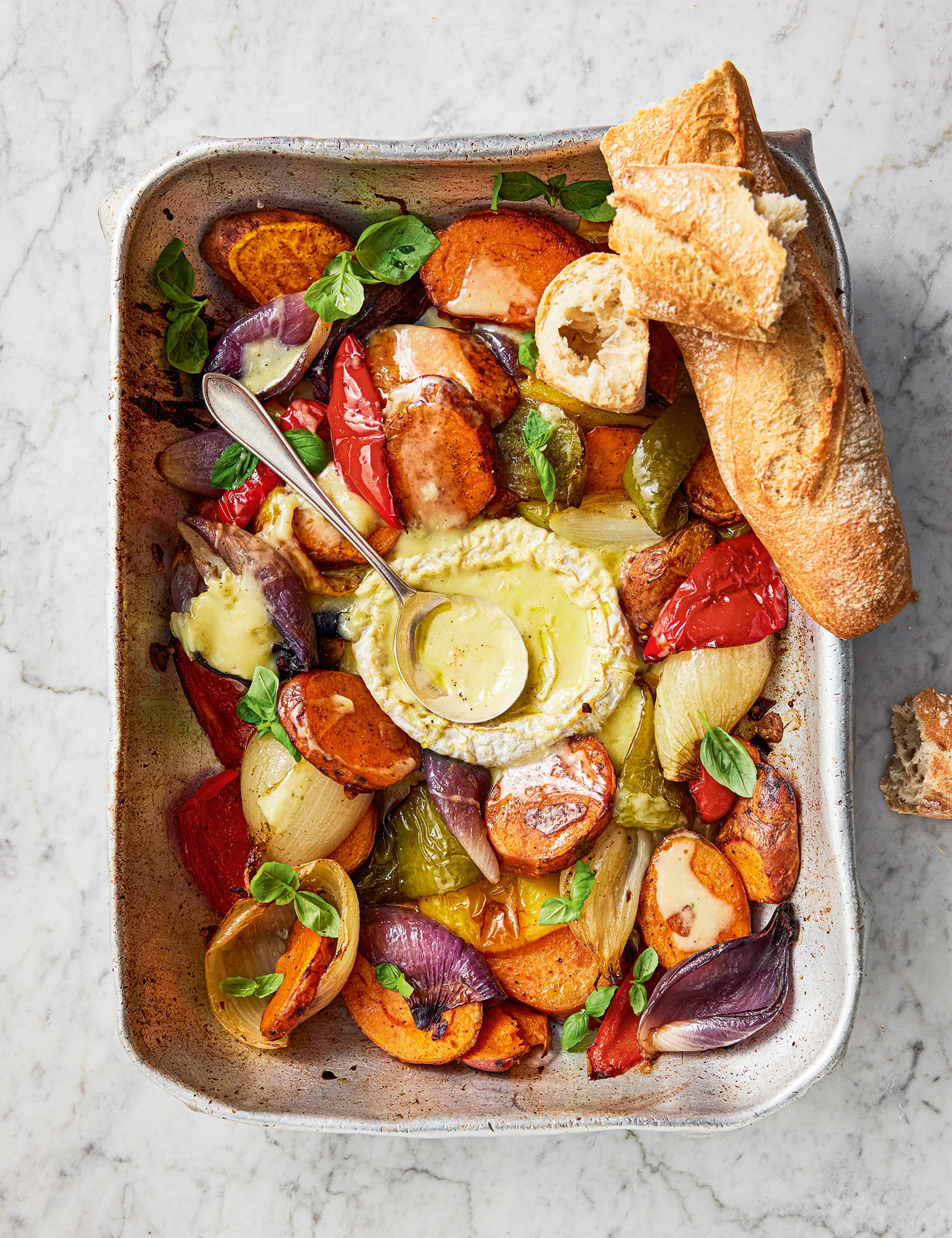 Proof that everything tastes better when dipped in molten cheese