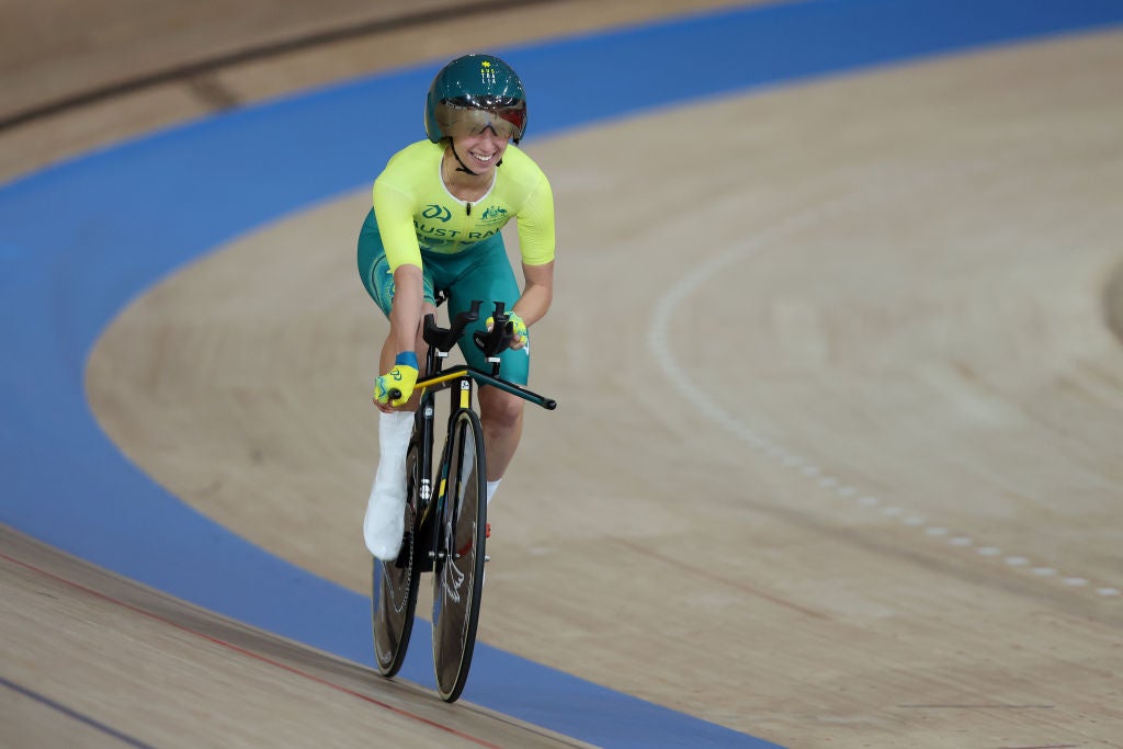 Greco won Paralympic gold in the C1-3 3000m individual pursuit in Tokyo