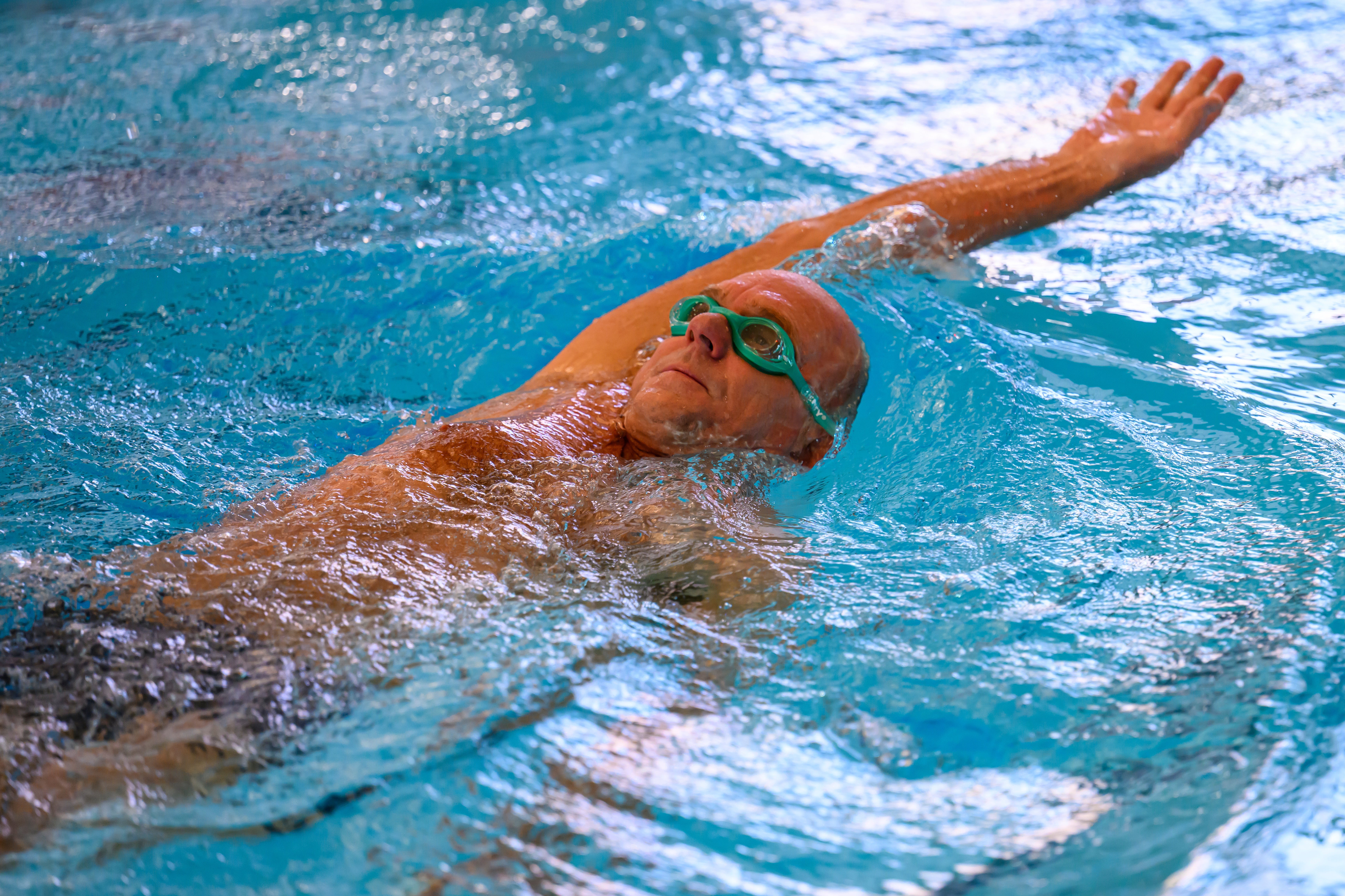 Plavání je jeden z mála sportů, který můžete dělat navždy, říká trojnásobný zlatý medailista