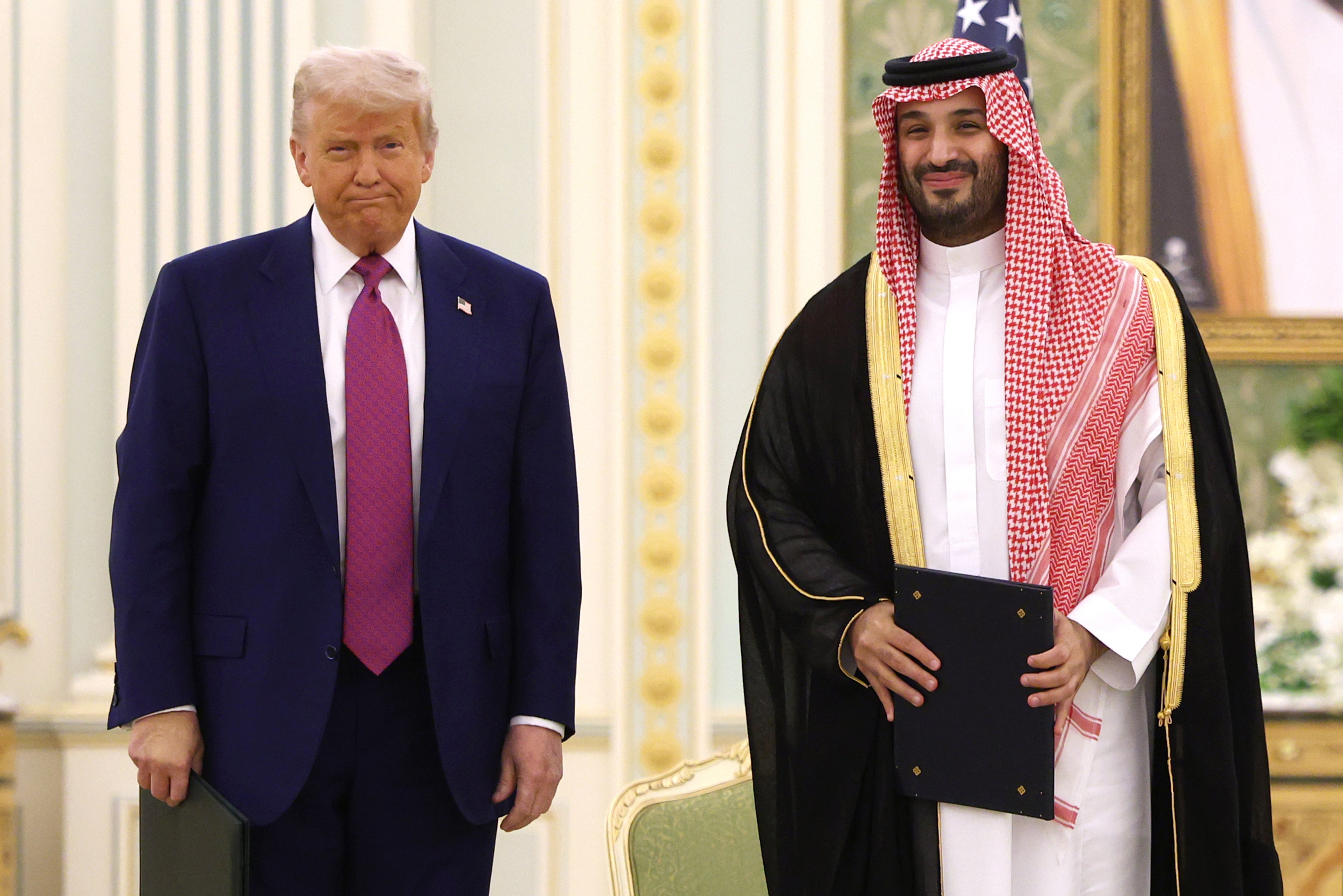 The Maldives announcement comes as President Donald Trump prepares to meet with Saudi Arabia’s Crown Prince Mohammed bin Salman at the White House. They're pictured here in May at a signing ceremony at the Saudi Royal Court in Riyadh, Saudi Arabia.