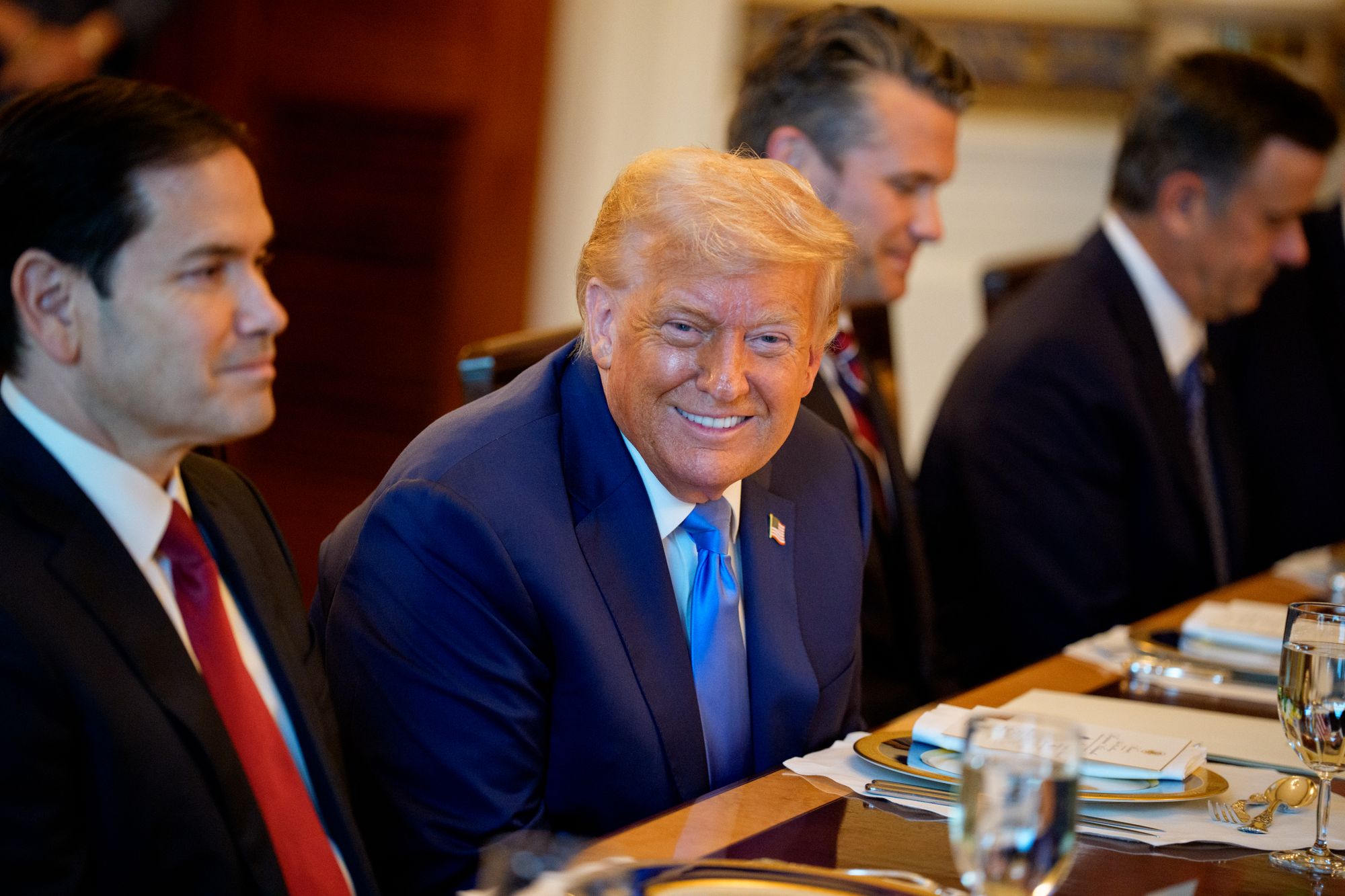 President Donald Trump has planned two $1 million-a-seat dinners for his super PAC next year, despite not being able to run again, according to a new report