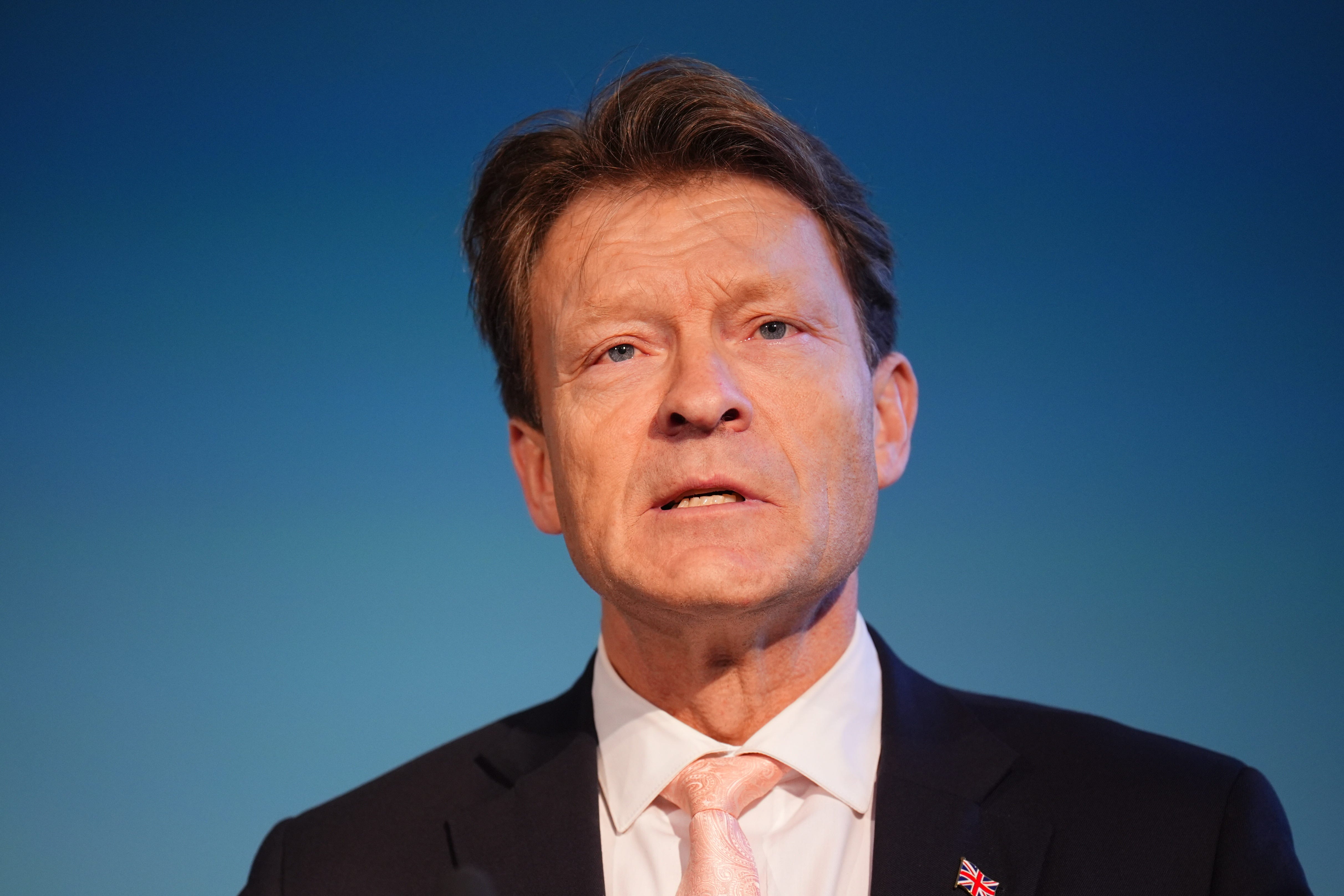 Reform UK deputy leader Richard Tice talked about Send costs (James Manning/PA)