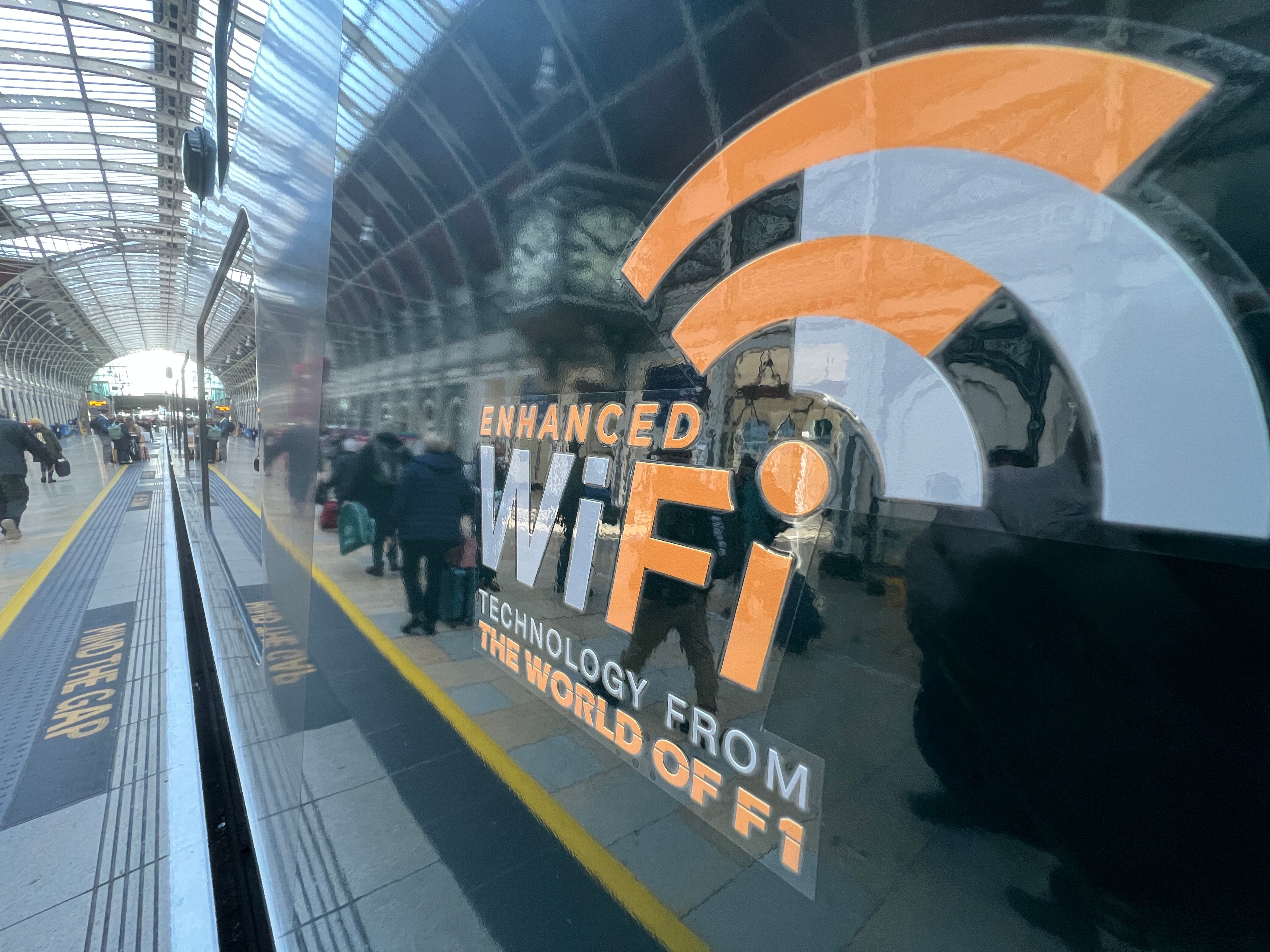 Express service: Unit 802101, Britain's best-connected train, at London Paddington station