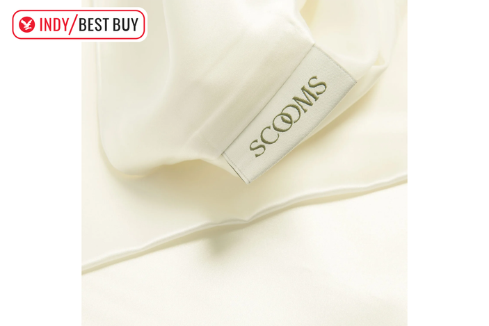 best silk bedding indybest review Scooms Mulberry silk fitted sheet