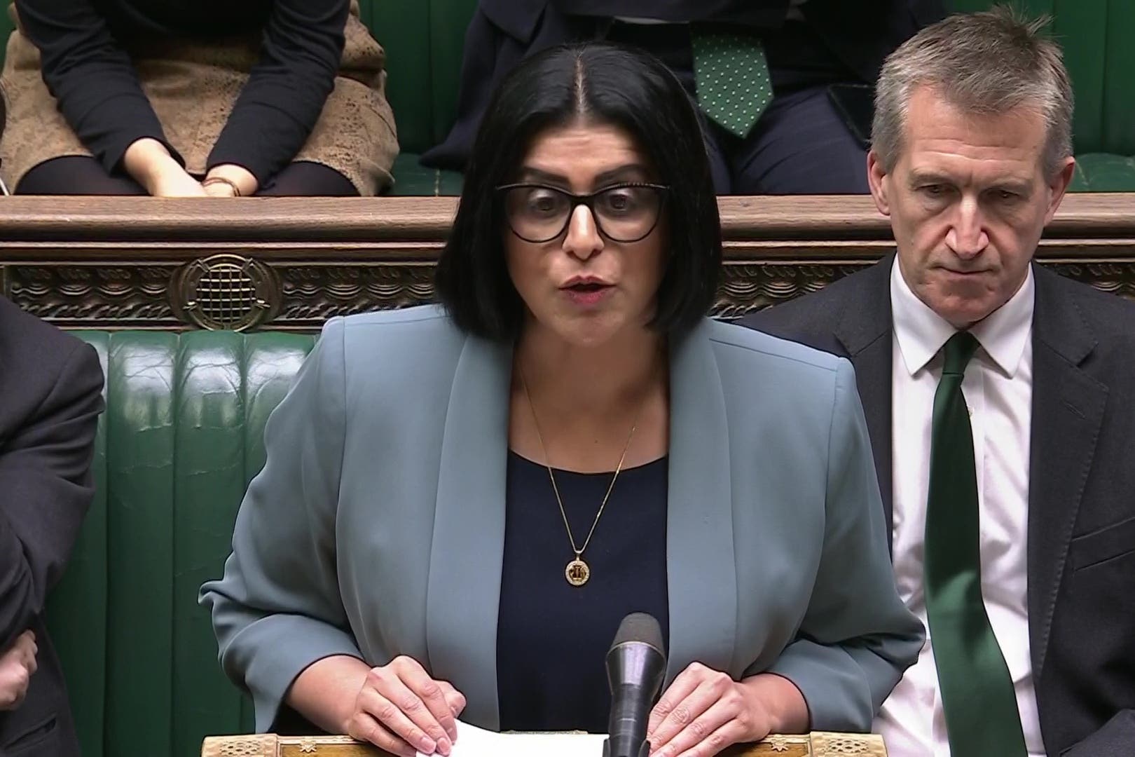 Home secretary Shabana Mahmood made a statement to the House of Commons on the asylum system