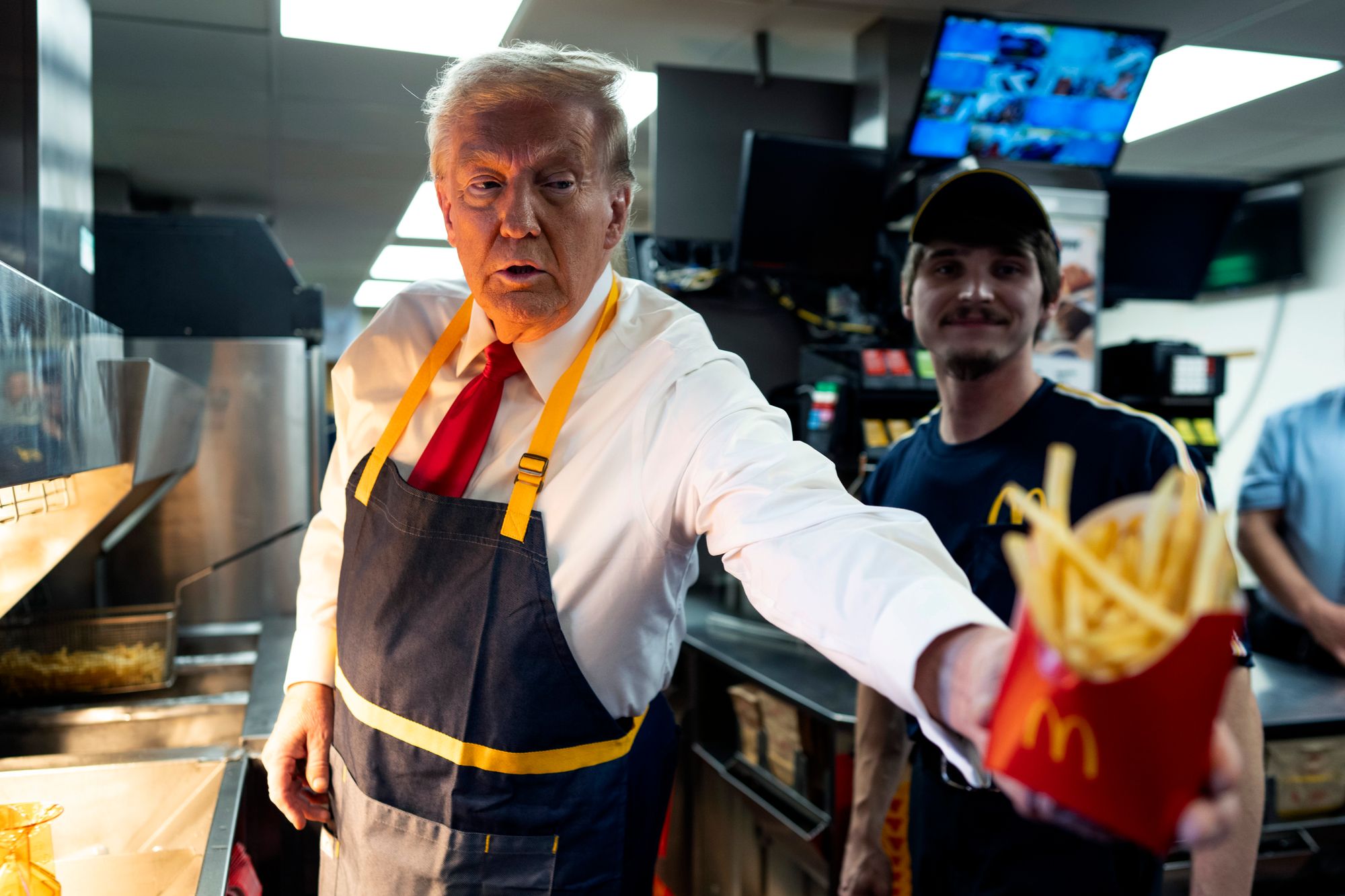 Donald Trump is also known for his love of fast food and for McDonald’s in particular