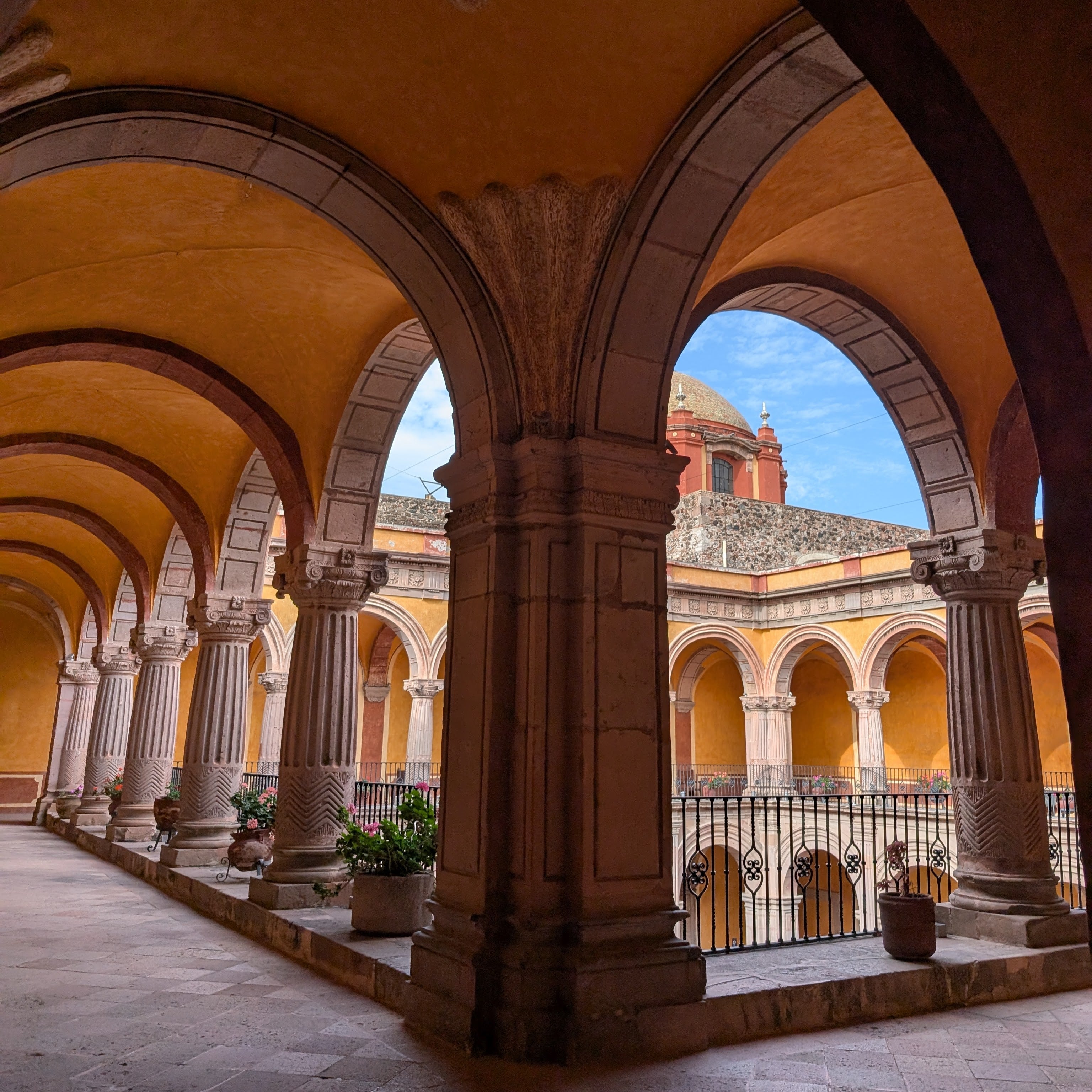 The grand Museo Regional de Queretaro
