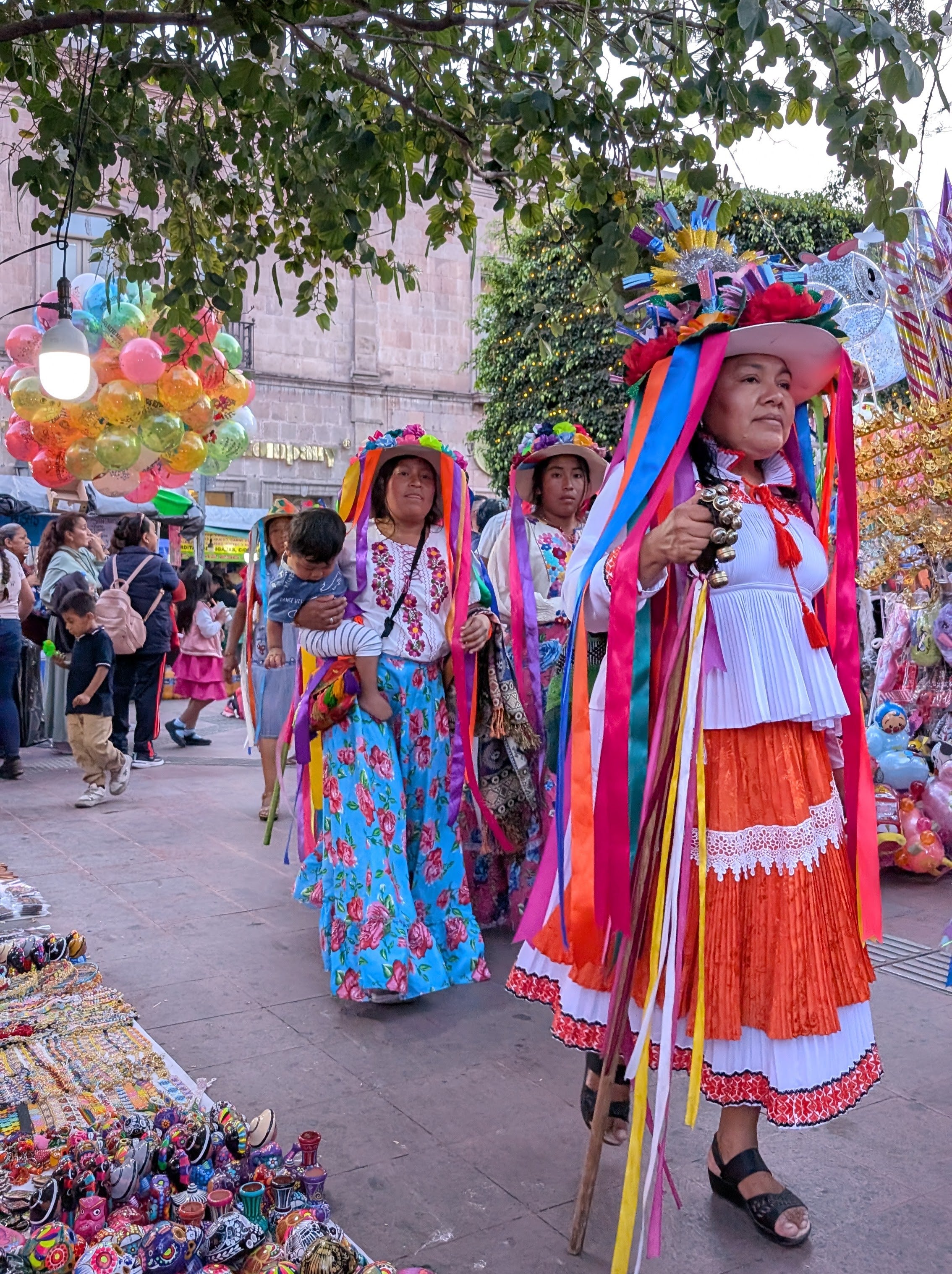 The weekend markets are a great place to find entertainment and good food