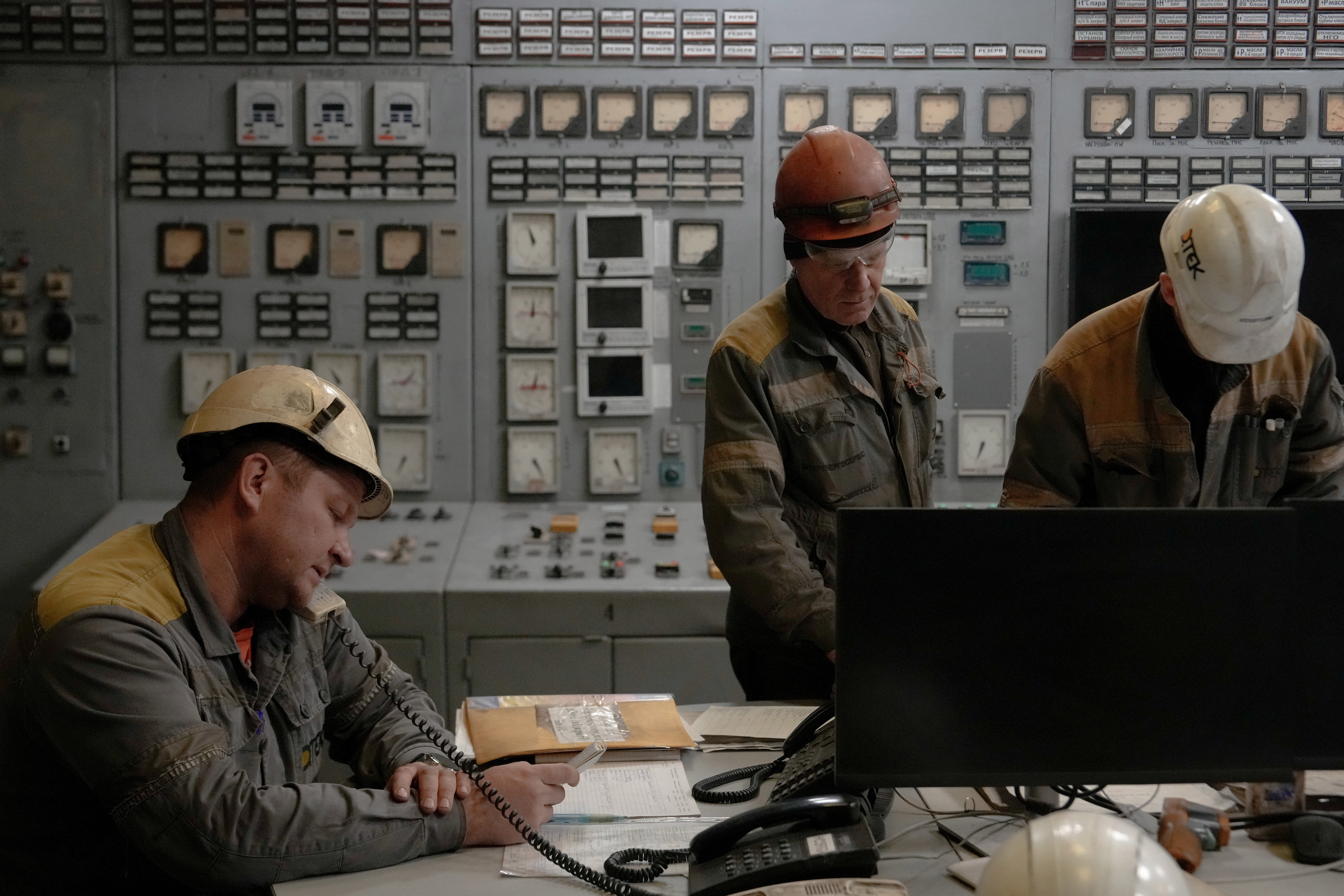 Russia Ukraine War Energy Workers Photo Essay