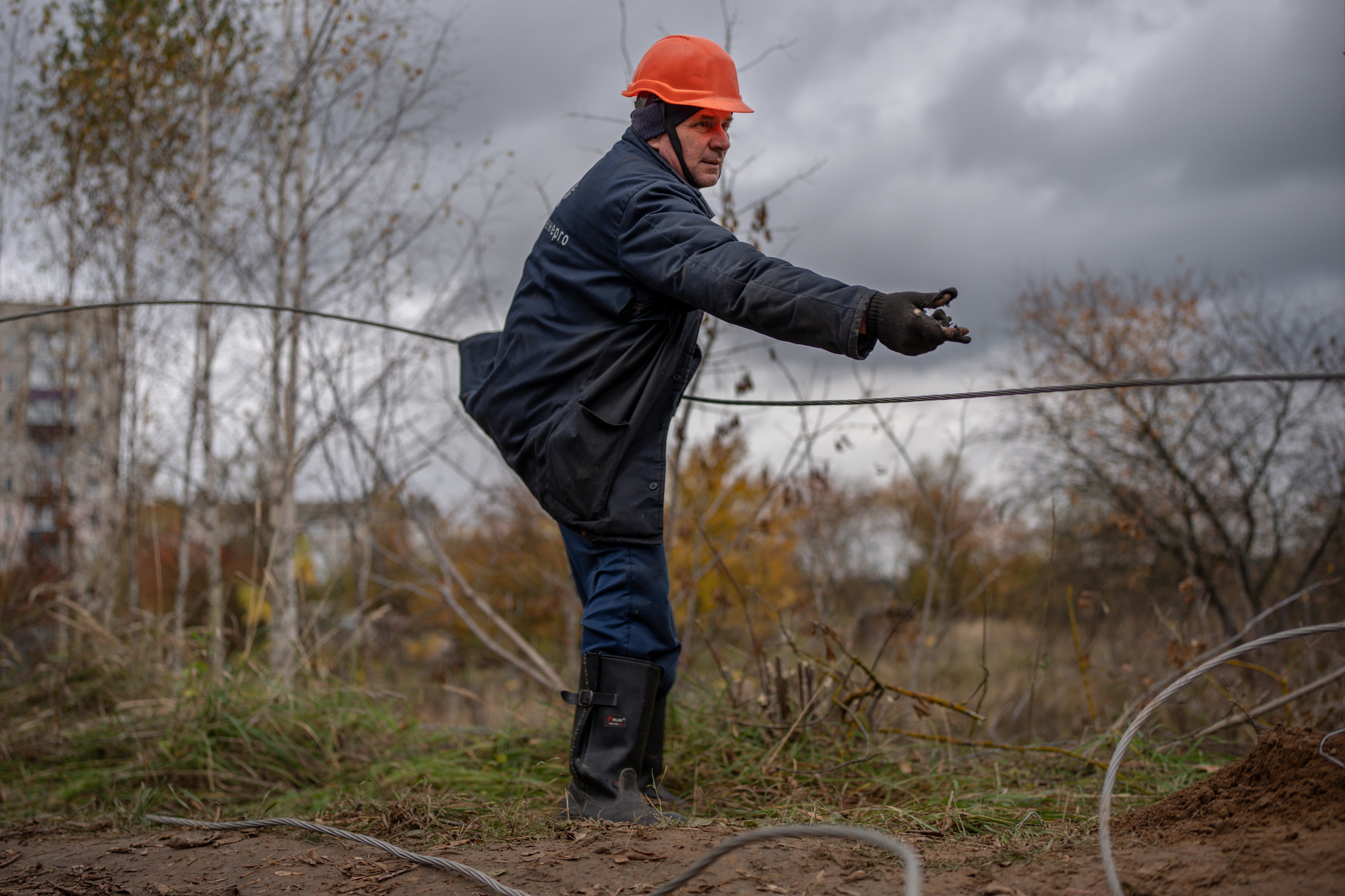 Russia Ukraine War Energy Workers Photo Essay