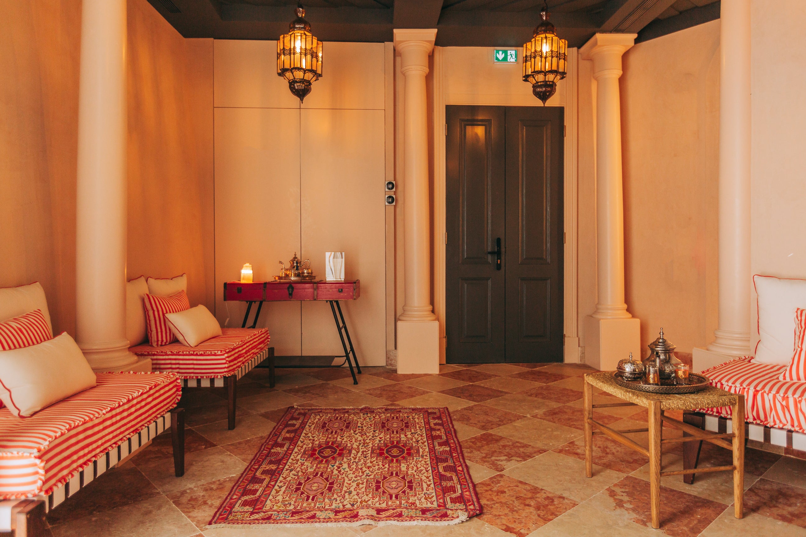 The spa offers a range of treatments
