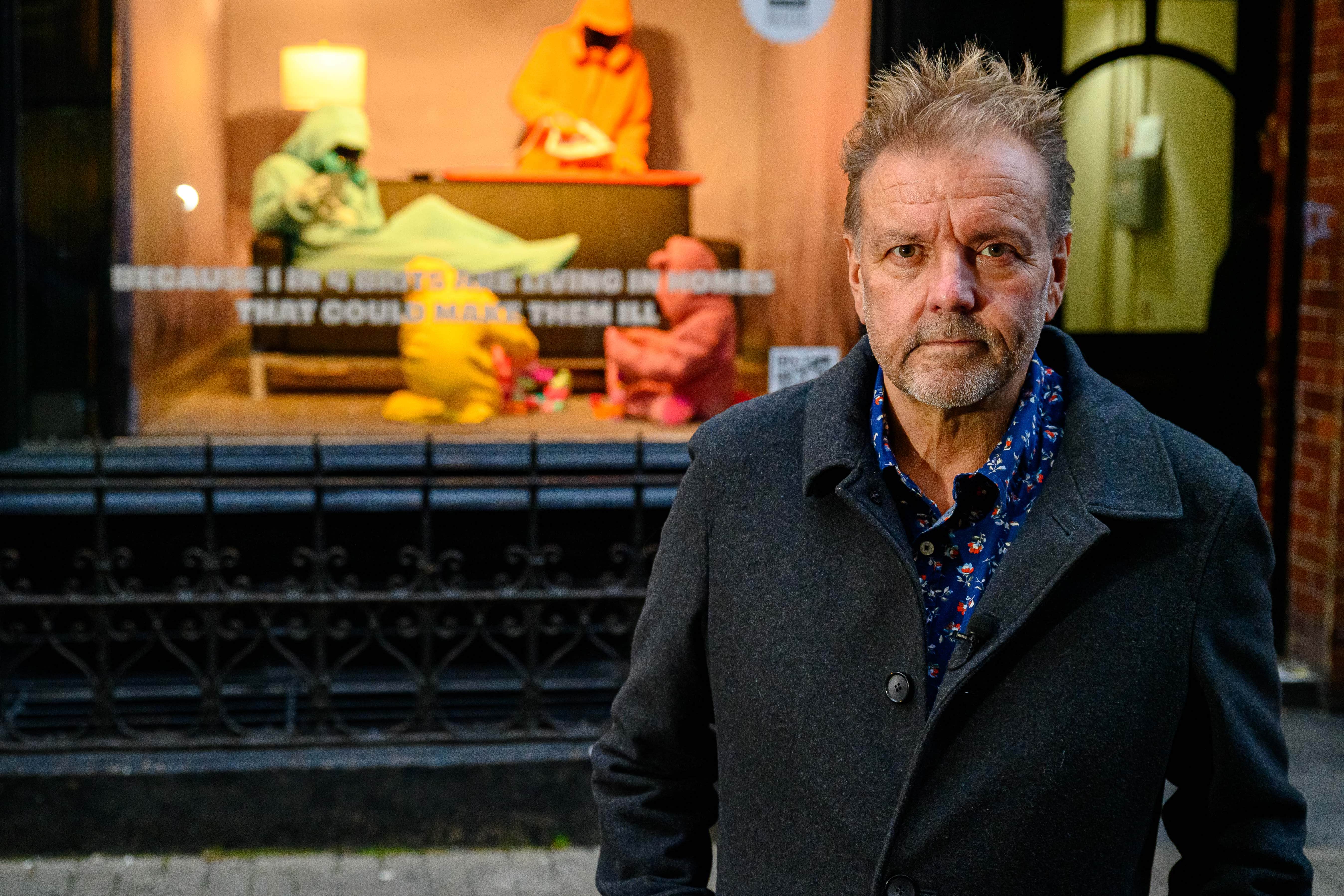 Campaigning for healthier homes: Martin Roberts (Laura Palmer/Health Equals/PA)