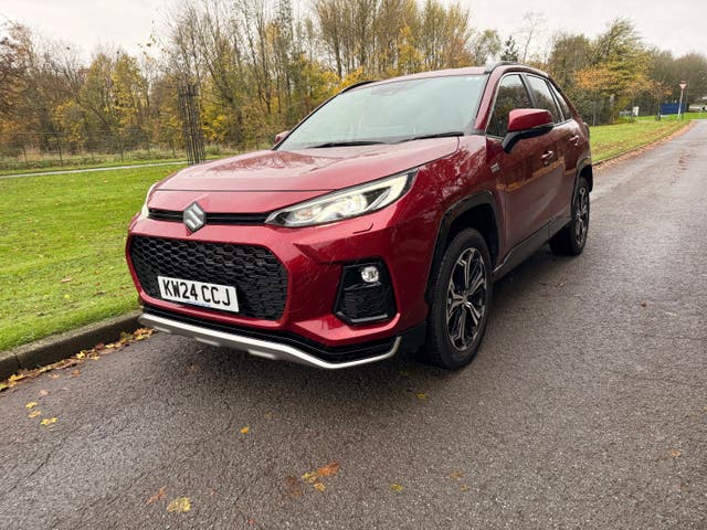 <p>While it may look like the Toyota RAV4, Suzuki has put its own stamp on the car </p>