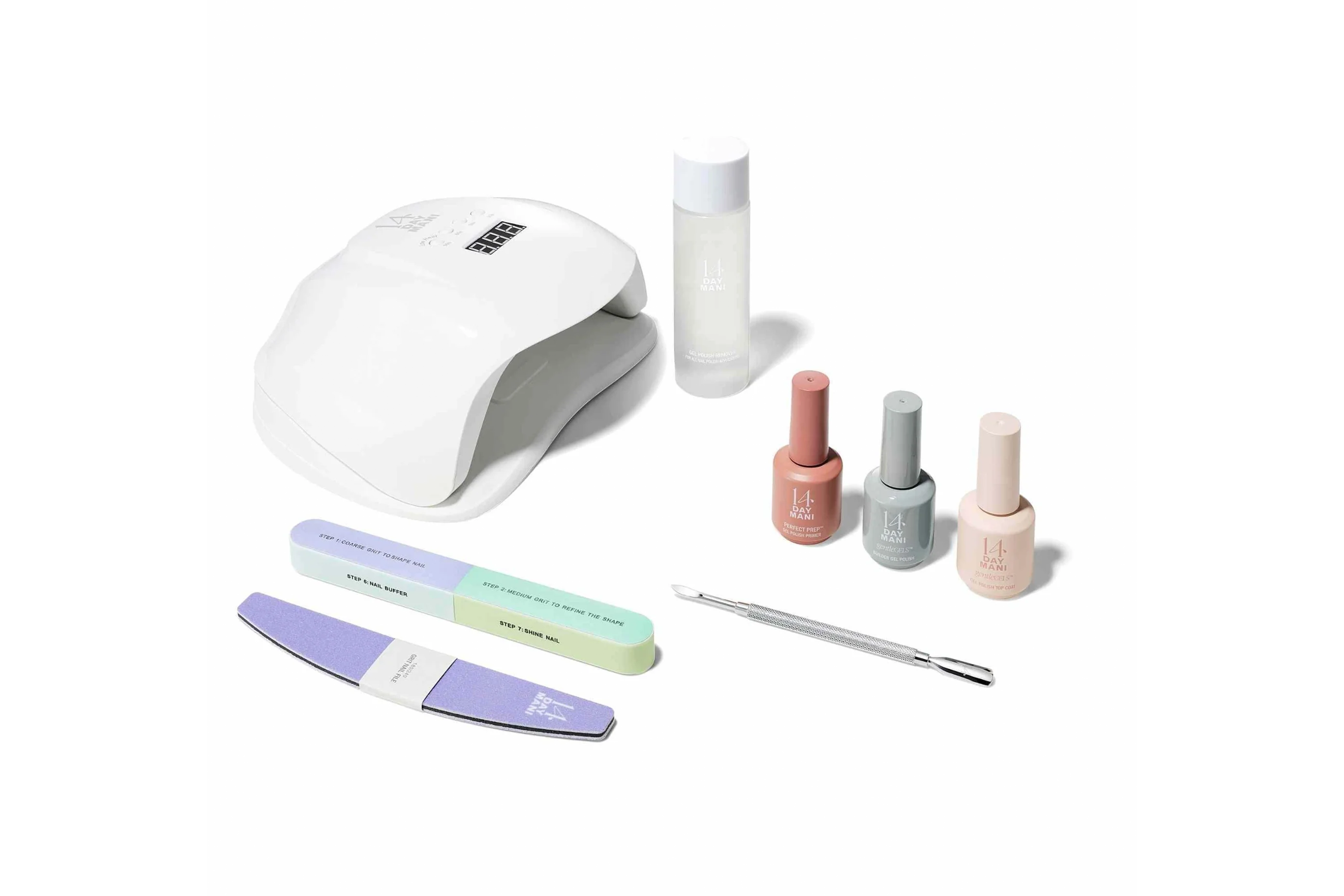 best gel nail kit indybest review 14 Day Manicure HEMA-free builder gel kit
