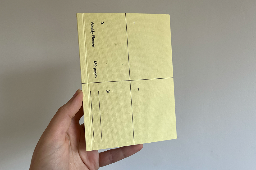 Best diary IndyBest review Scout Editions weekly planner 