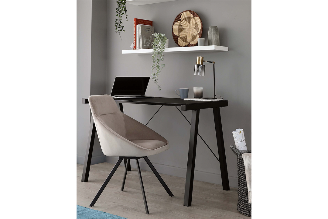 Best office chair IndyBest review Danetti Cleo velvet swivel chair