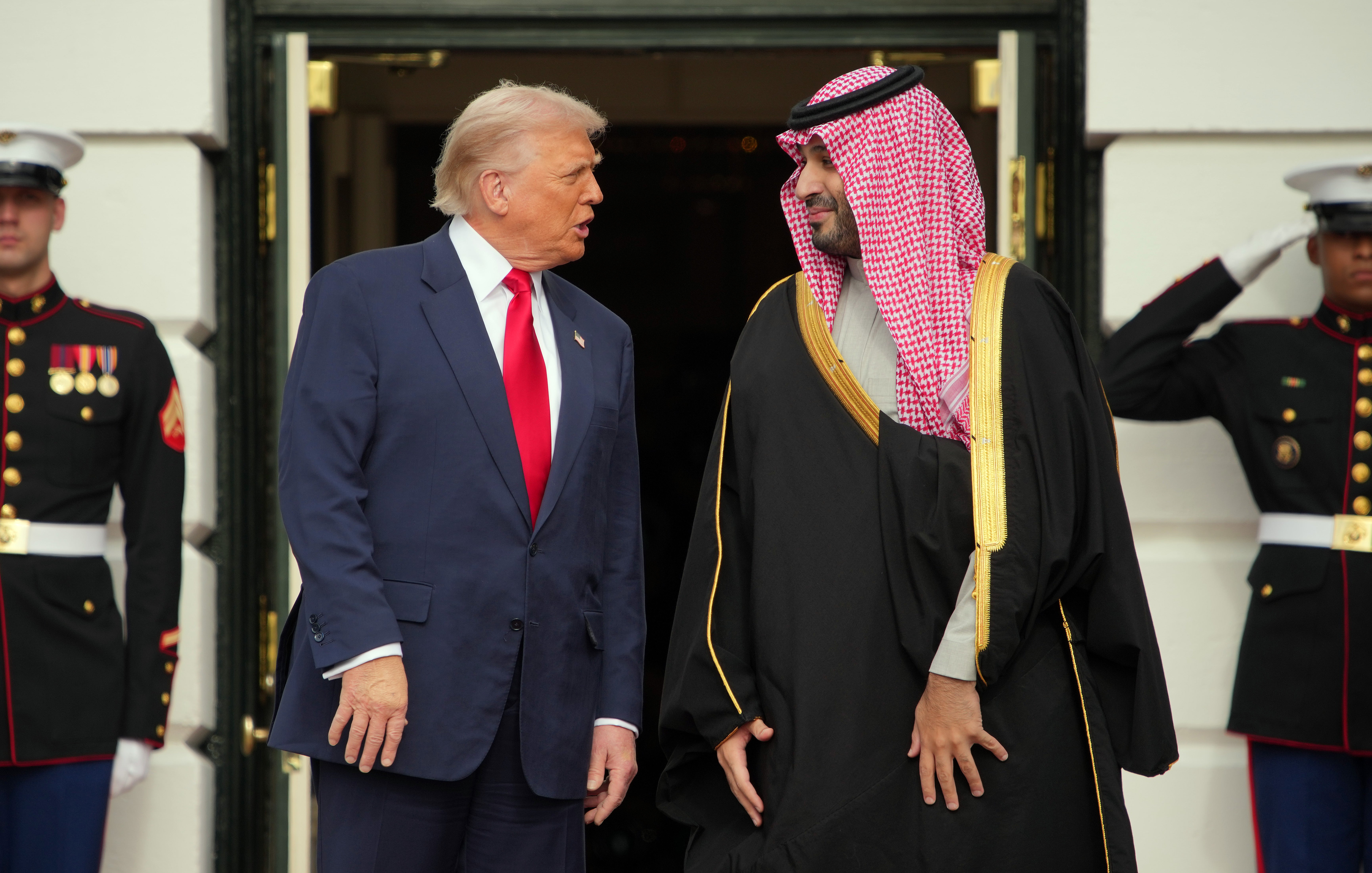 <p>Donald Trump has committed to selling F-35 fighter jets to Saudi Arabia and crown prince Mohammed bin Salman </p>