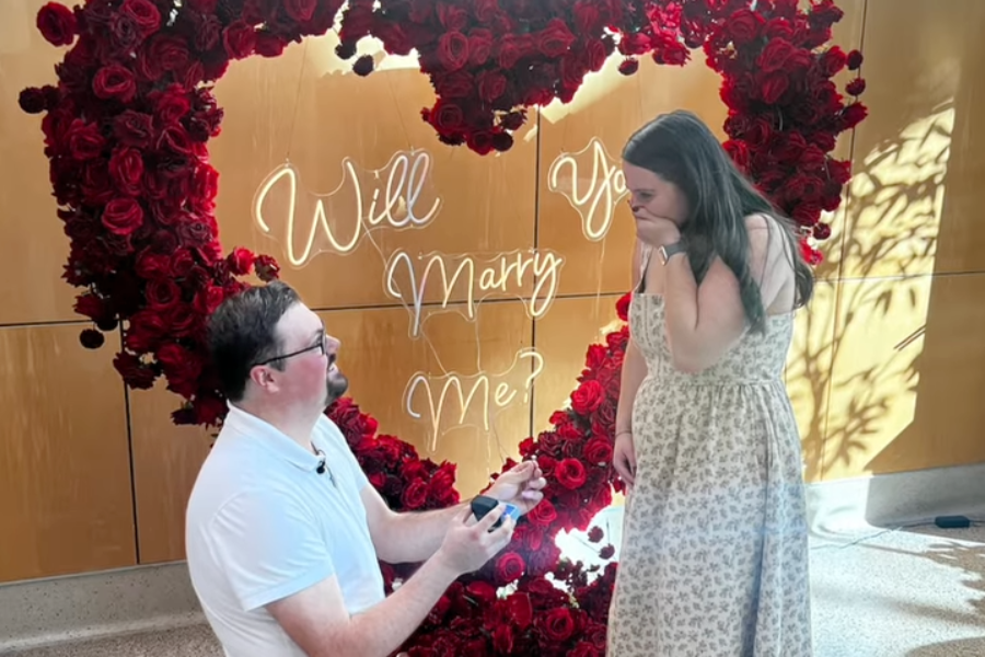 Zach Zarembinski and Isabelle Richard recently returned to Regions Hospital in Saint Paul, Minnesota, to get engaged, seven years after they met, after suffering separate brain injuries