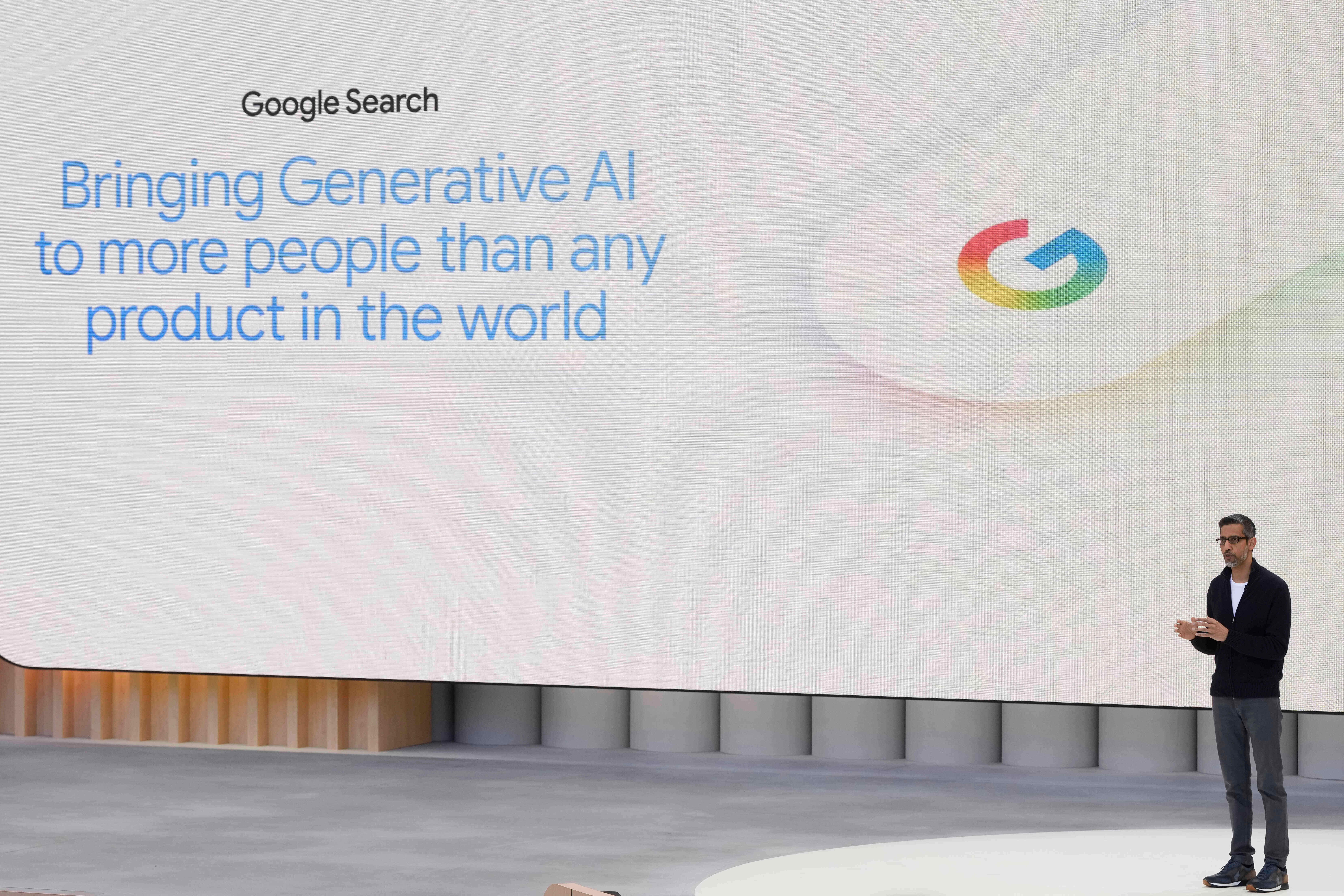Google parent company Alphabet’s chief executive Sundar Pichai urged people to use AI models alongside other tools